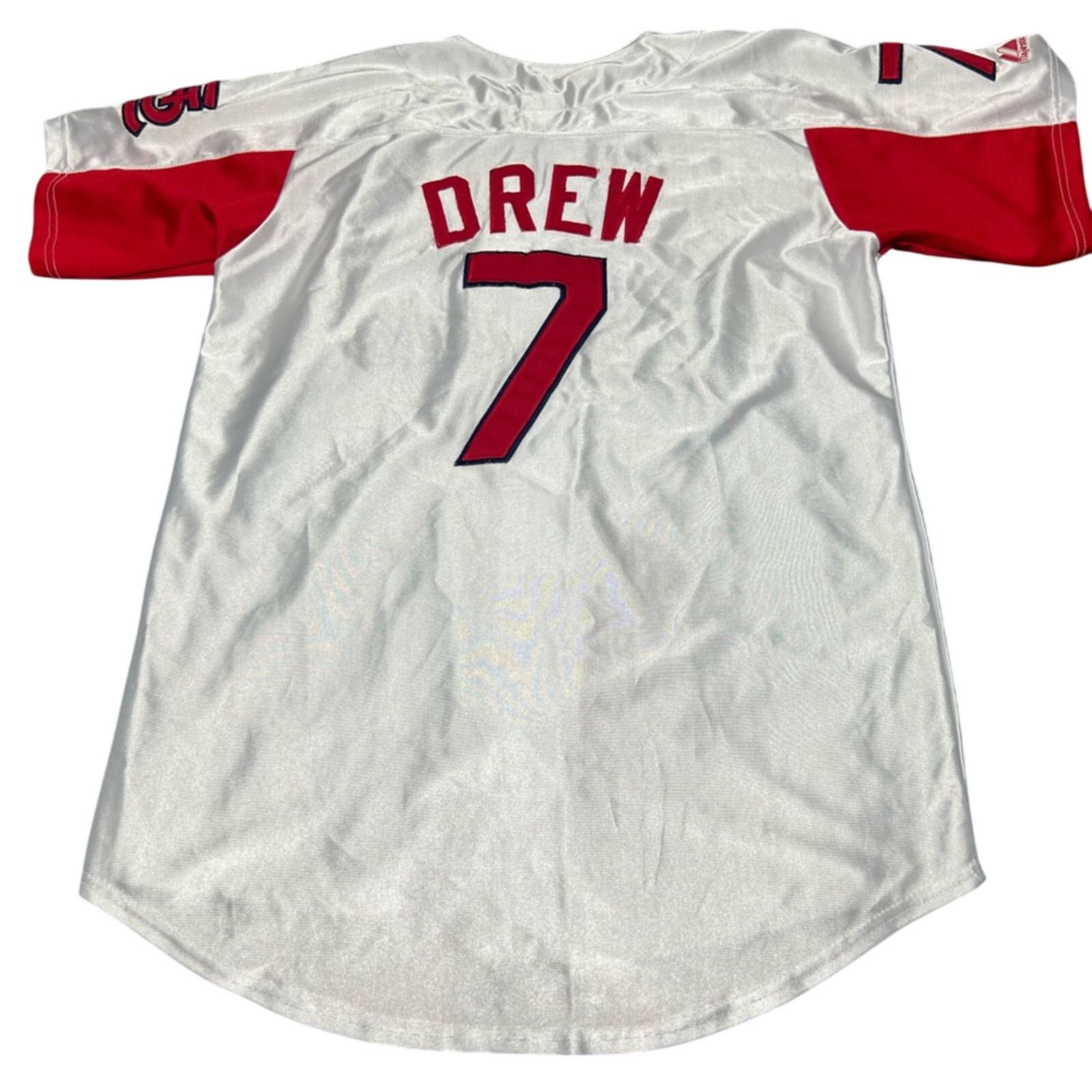 Majestic J.D. Drew St Louis Cardinals Button Jersey Majestic RARE Size US L / EU 52-54 / 3 - 2 Thumbnail