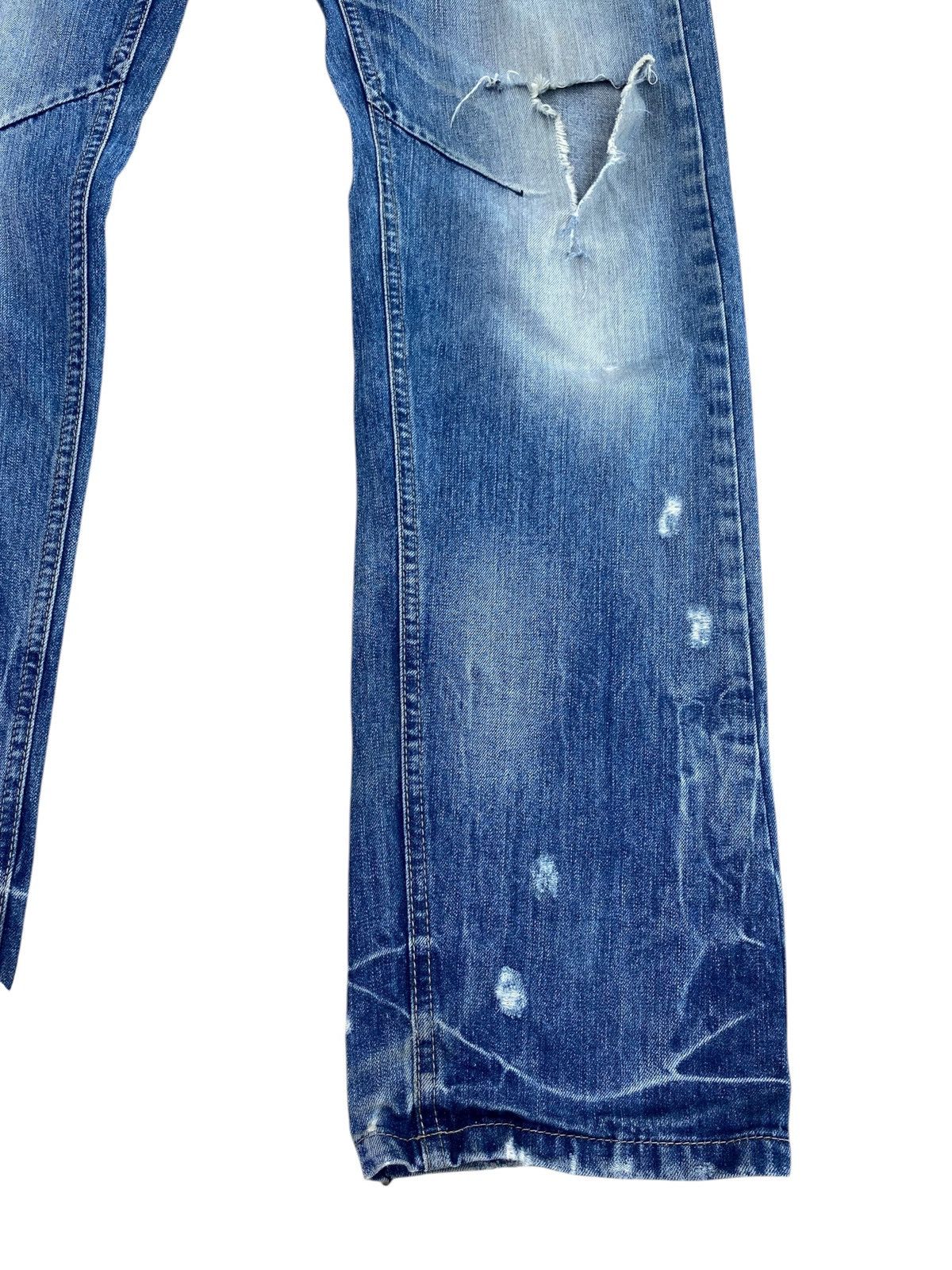 Desigual Desigual Brand Distressed Patchwork Style Loose Jeans Size US 34 / EU 50 - 6 Thumbnail