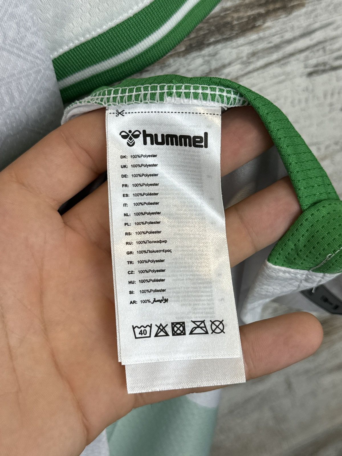 Hummel × Vintage Mens Vintage Hummel Real Betis T-shirt soccer jersey tee Size US M / EU 48-50 / 2 - 12 Thumbnail