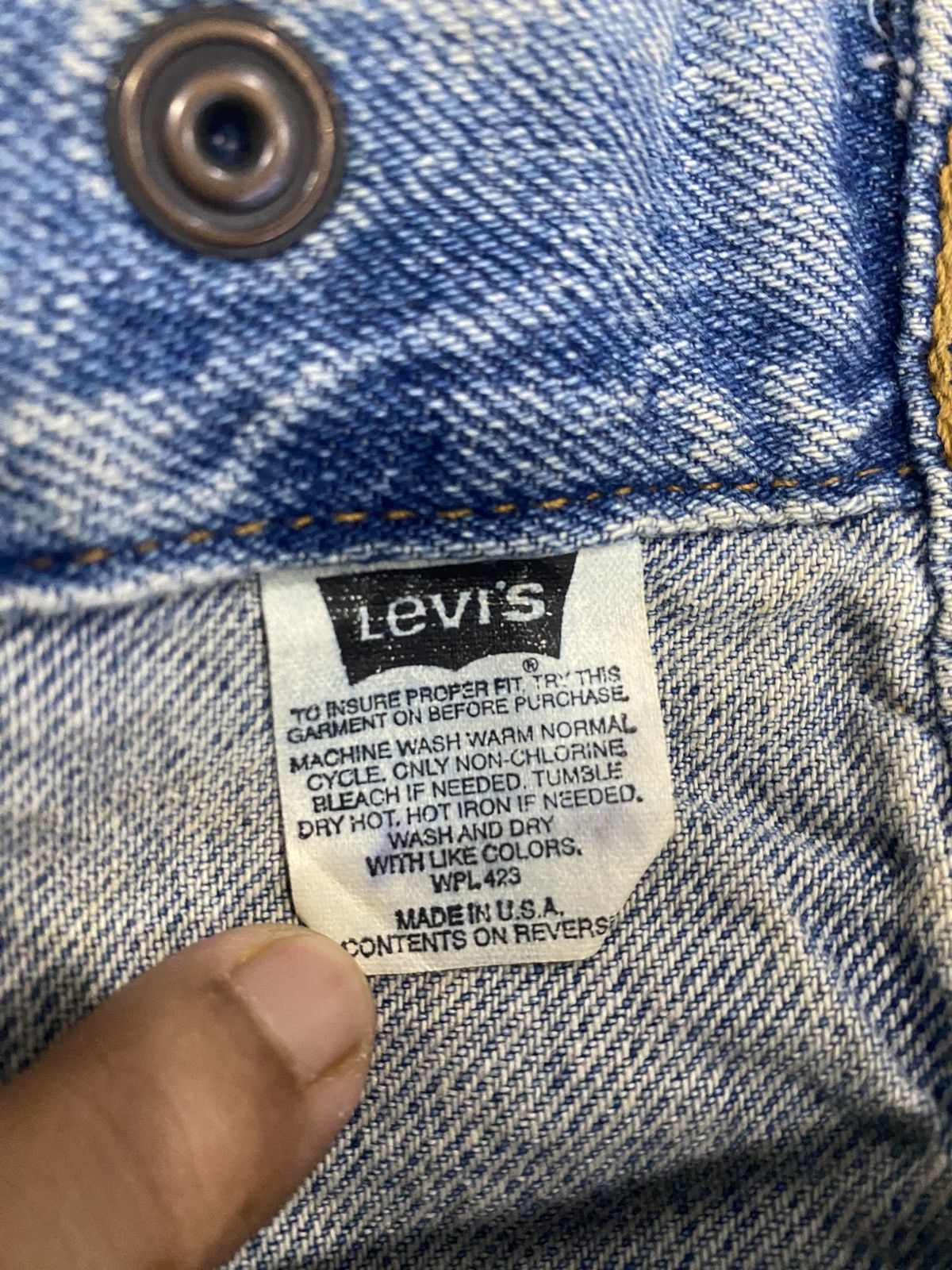 Levi's Vintage Levis jacket todler Size US XXS / EU 40 - 4 Thumbnail