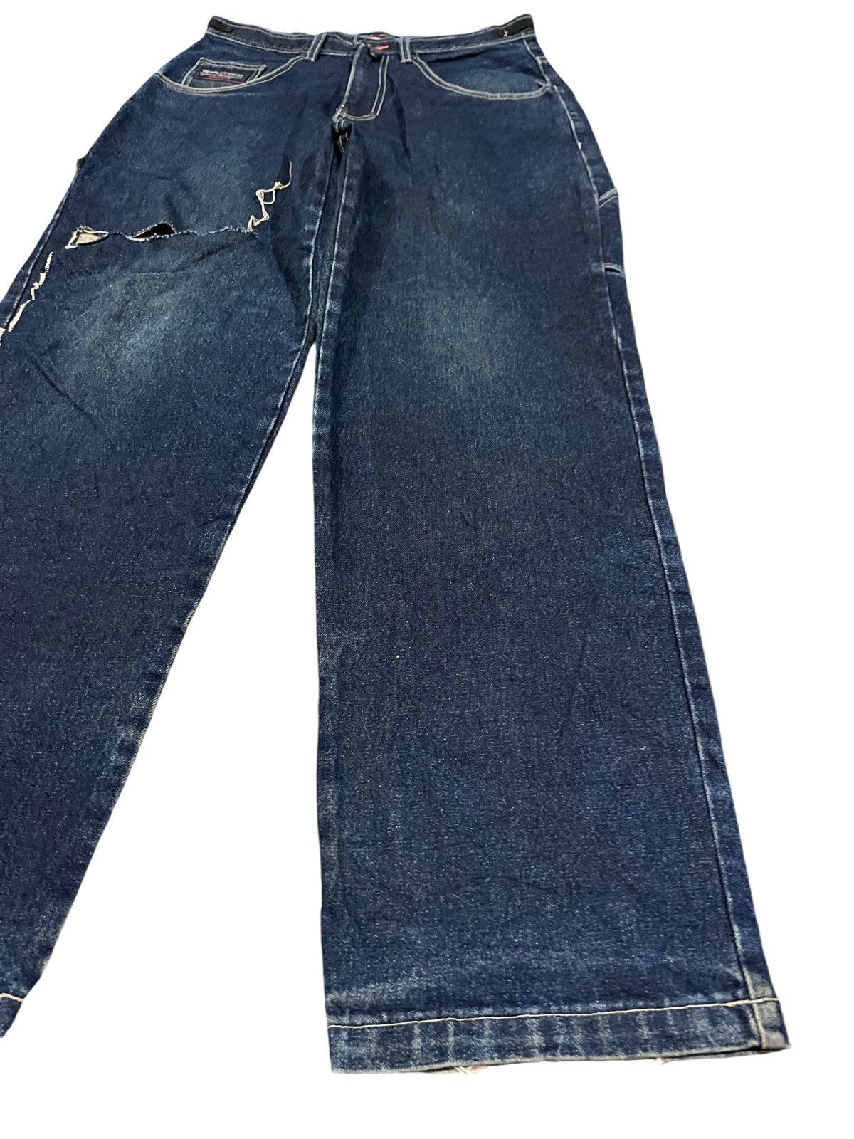JNCO × Southpole × Triple 5 Soul Vintage Triple 5 NYC Soul Baggy JNCO style Denim Size US 31 - 3 Thumbnail