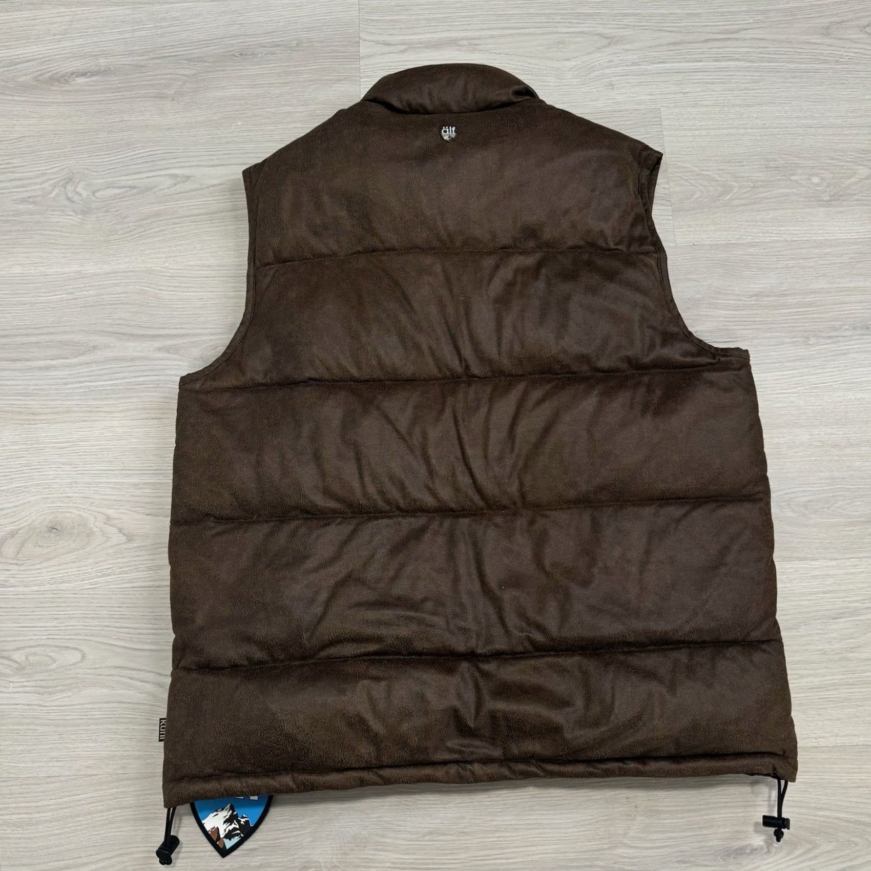 Vintage VTG Kuhl Vest Main Selling Point Puffer Vest Men’s Large Brown 700 Goose Down Zip Full Zip Lightweight Winter Fall Spring New with Tags Mens Size US L / EU 52-54 / 3 - 4 Thumbnail