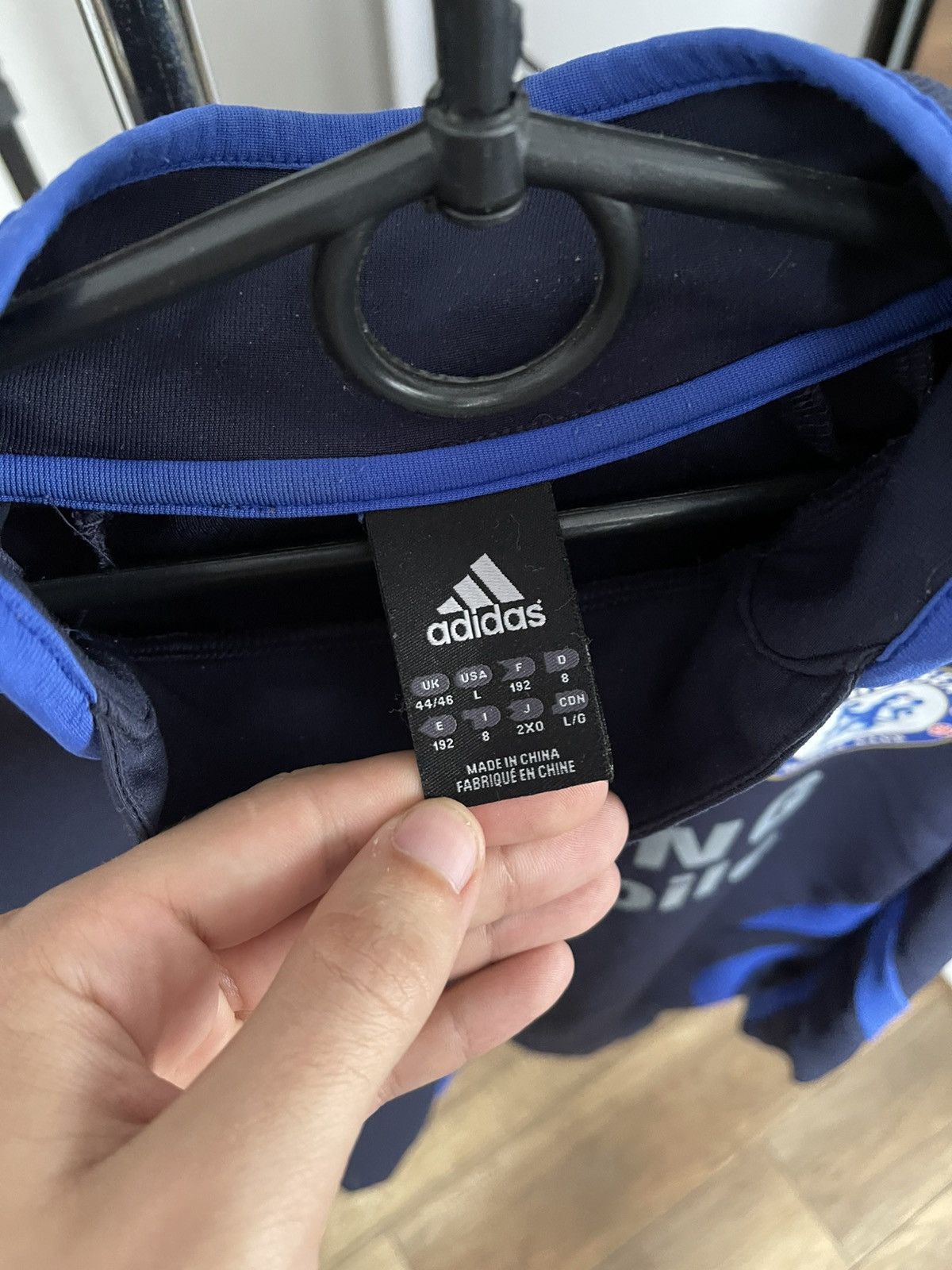 Adidas Adidas Chelsea Vintage Soccer Training Top Sweatshirt 2000s Size US L / EU 52-54 / 3 - 10 Thumbnail