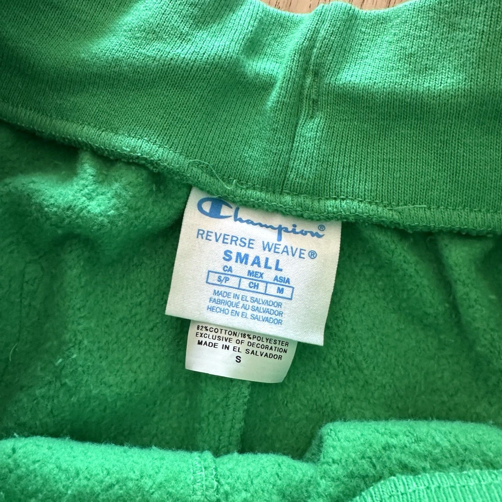 Champion Champion Shirt Mens Small Green | Champion Reverse Weave Heavyweight Fleece Shorts? Size US 29 - 3 Thumbnail