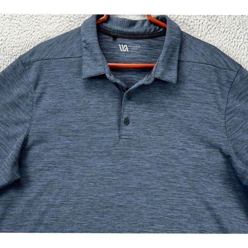 Vintage VRST Golf Polo Shirt Adult 2XL Blue Grey Athletic Short Sleeve Mens Size US XXL / EU 58 / 5 - 2 Thumbnail