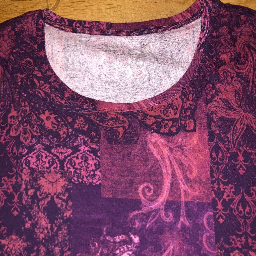 Gloria Vanderbilt × Vintage Gloria Vanderbilt Women's T-shirt Summer Size XL Size XL / US 12-14 / IT 48-50 - 3 Thumbnail