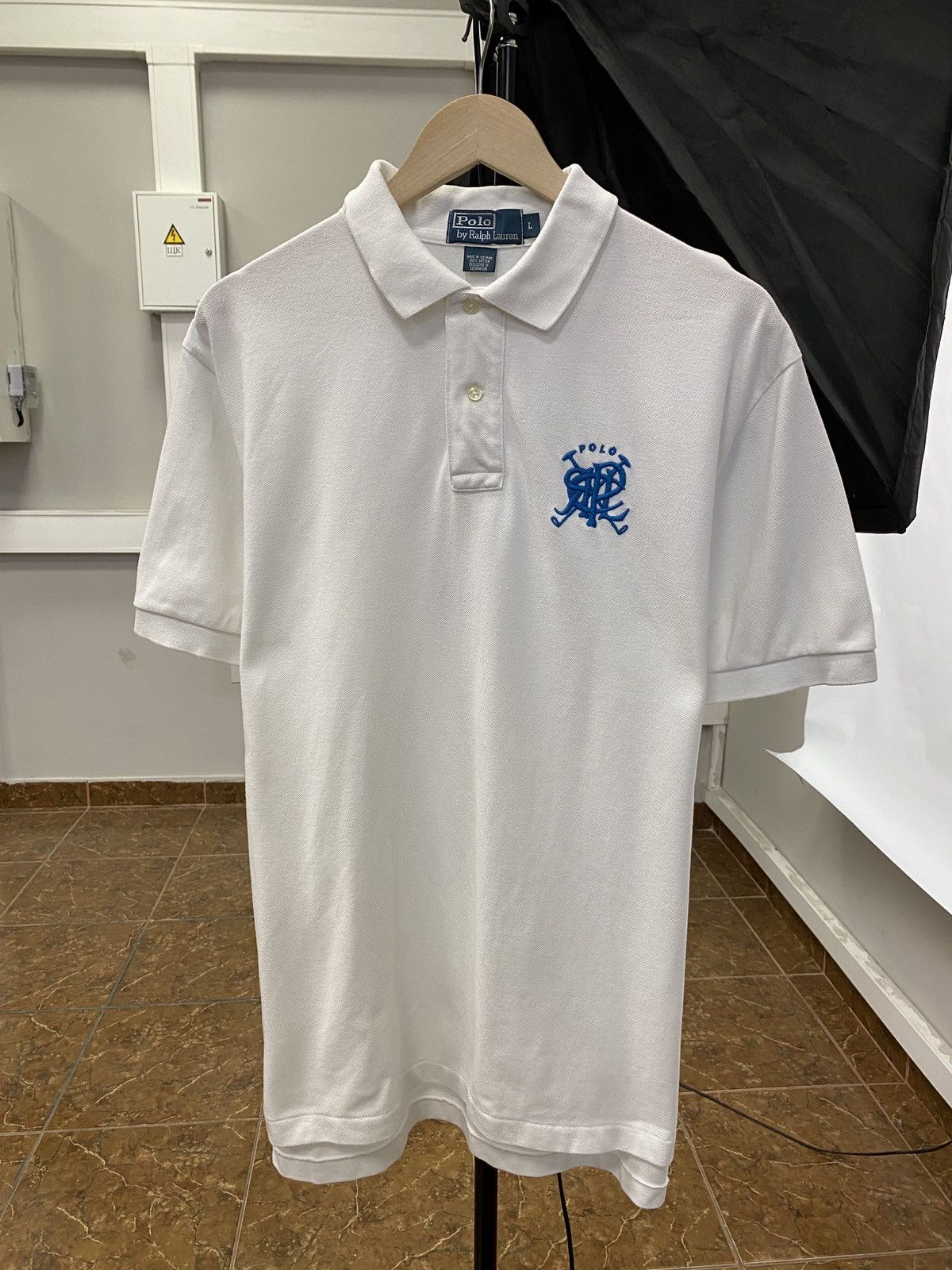 Polo Ralph Lauren 🇺🇸 Vintage 90s Polo Ralph Lauren Polo T-Shirt Rare Retro Hype Size US L / EU 52-54 / 3 - 1 Thumbnail