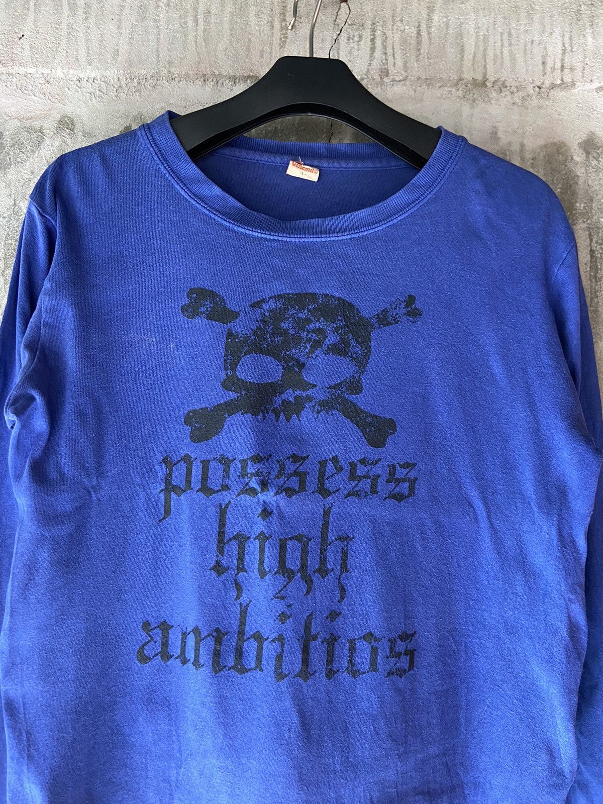 Japanese Brand POSSESS HIGH AMBITIONS LONG SLEEVE Size US S / EU 44-46 / 1 - 3 Thumbnail