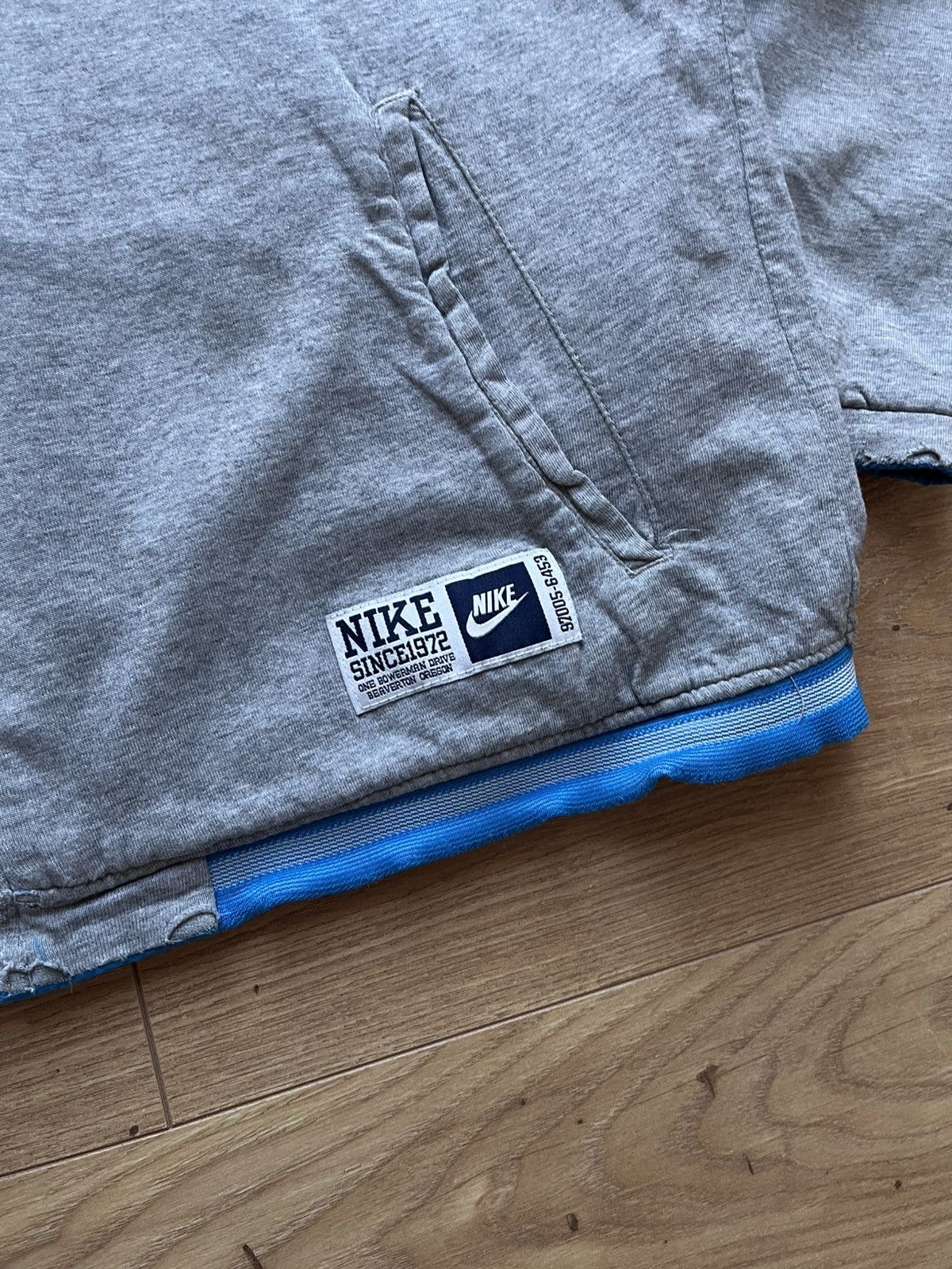 Nike 90’s NIKE RETRO REVERSIBLE TRACK JACKET Y2K SWOOSH LOGO RARE Size US S / EU 44-46 / 1 - 5 Thumbnail