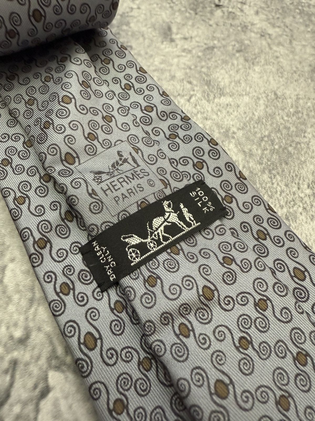 Hermes VINTAGE HERMES TIE Size ONE SIZE - 2 Thumbnail