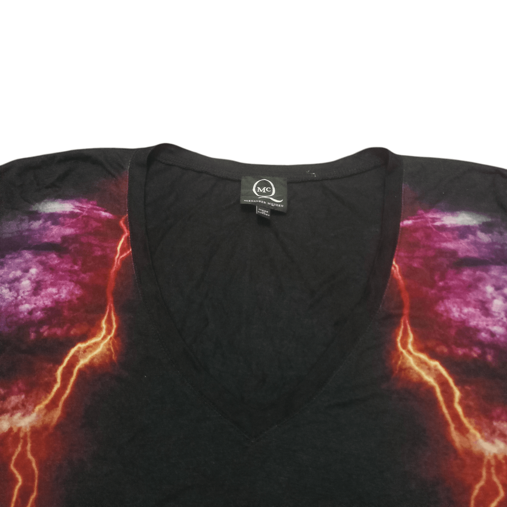 Alexander McQueen Rare Alexander McQueen lightning bolt design v neck Size S / US 4 / IT 40 - 5 Thumbnail