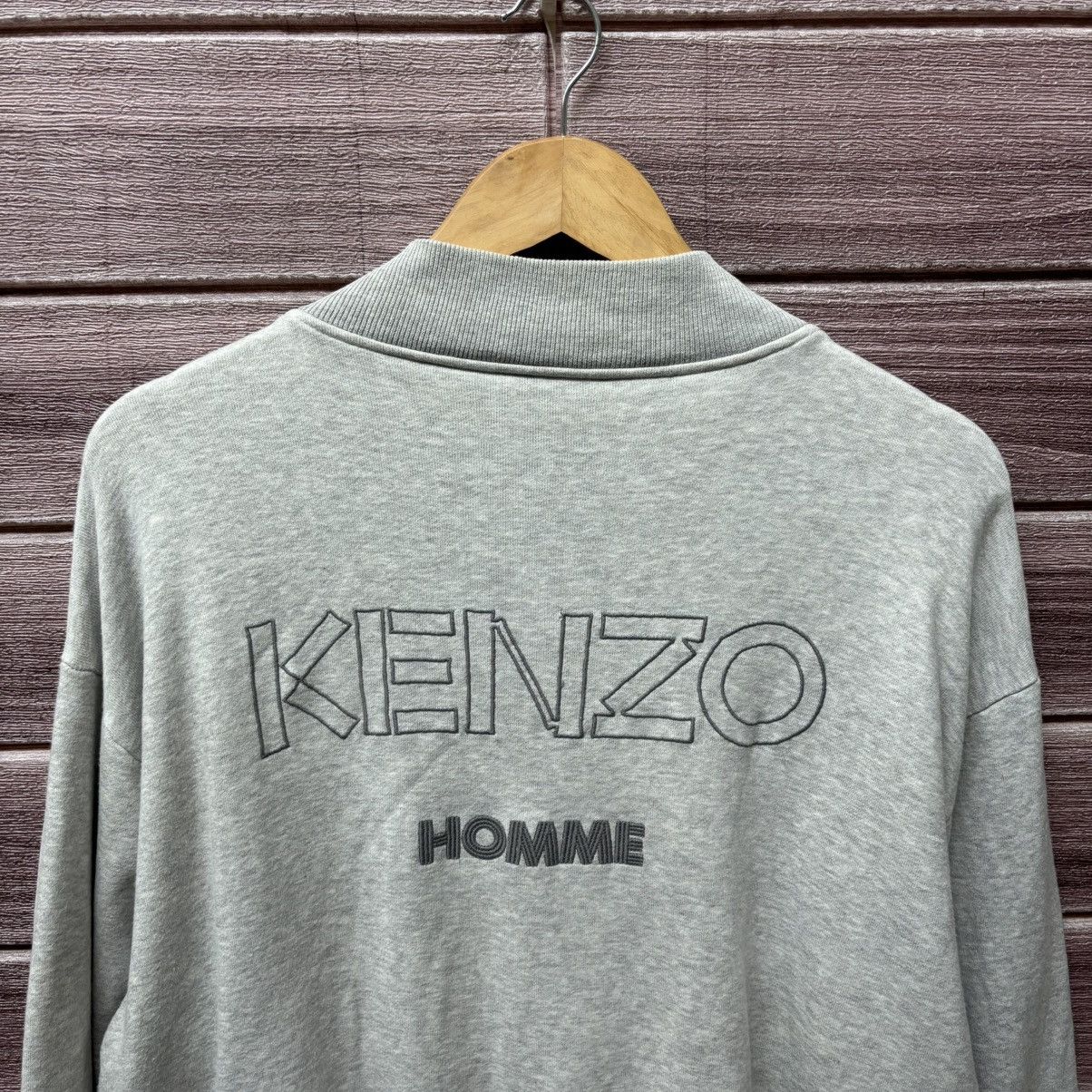 Kenzo × Vintage Vintage Kenzo Homme Varsity Jacket Hip Hop Streetwear Size US L / EU 52-54 / 3 - 2 Thumbnail