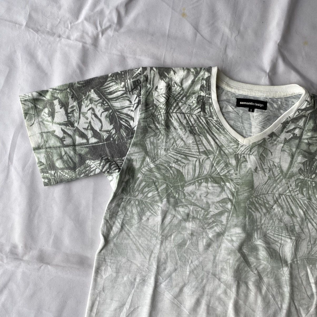Japanese Brand × semanticdesign Japanese Green Faded Semantic Design Style Size US S / EU 44-46 / 1 - 2 Thumbnail