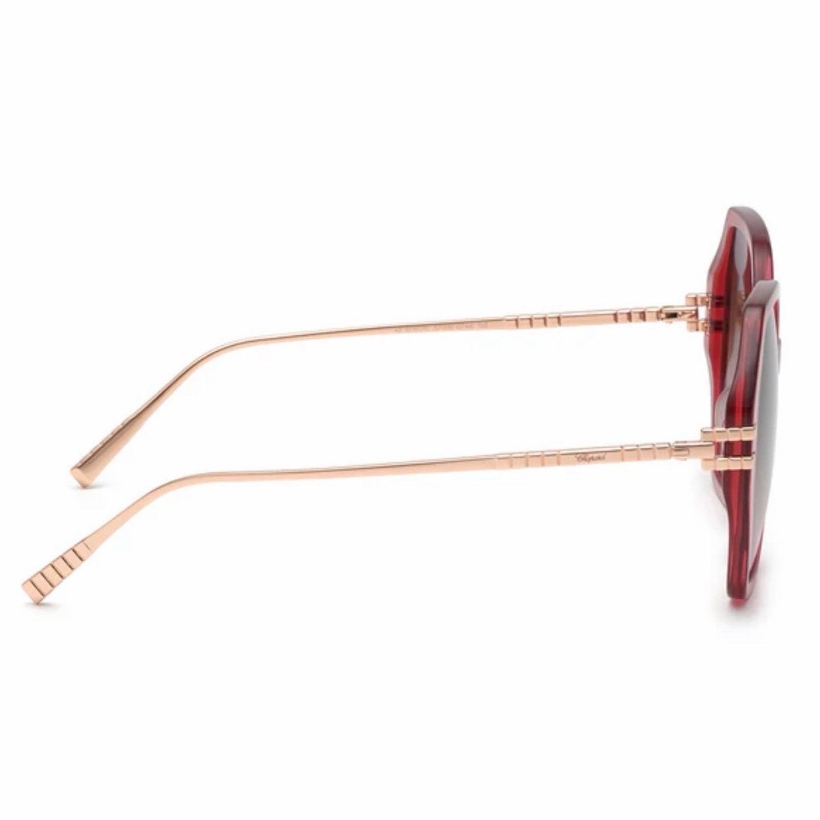 Chopard New! Chopard SCH370M 07AK Red Ice Cube Sunglasses Size ONE SIZE - 4 Thumbnail