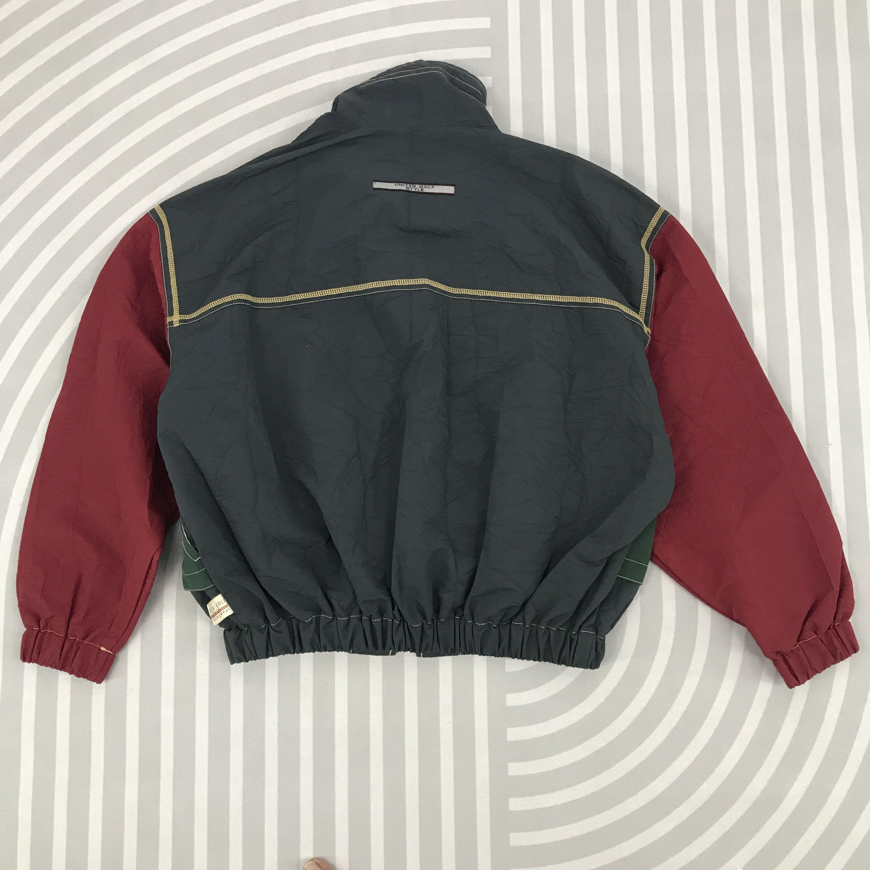 Japanese Brand × Vintage Vintage Munsing wear Full zipper light jacket Size US M / EU 48-50 / 2 - 4 Thumbnail