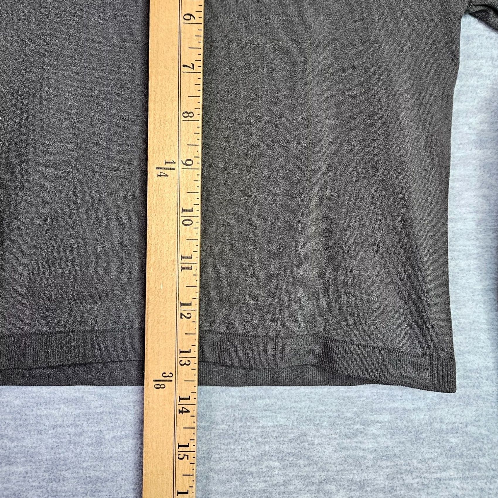 Free People Free People Intimately Cropped Long Sleeve Top XS Brown Stretch Shirt Womens XS Brown Solid Pattern 90s Concert Size XS / US 0-2 / IT 36-38 - 6 Thumbnail