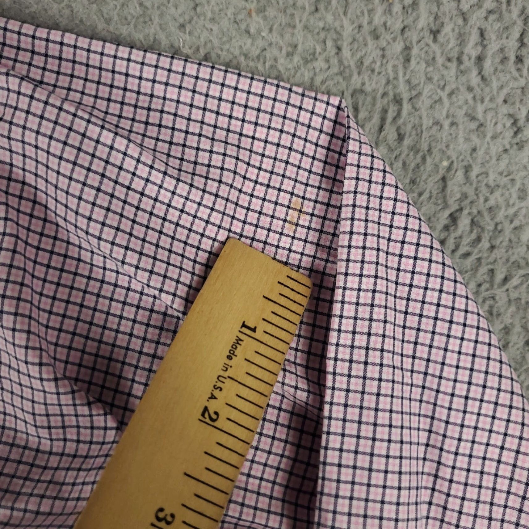 Ralph Lauren Ralph Lauren Dress Shirt Mens Size 16 Blue Pink Check Long Sleeve Button-Up Size 42R - 4 Thumbnail