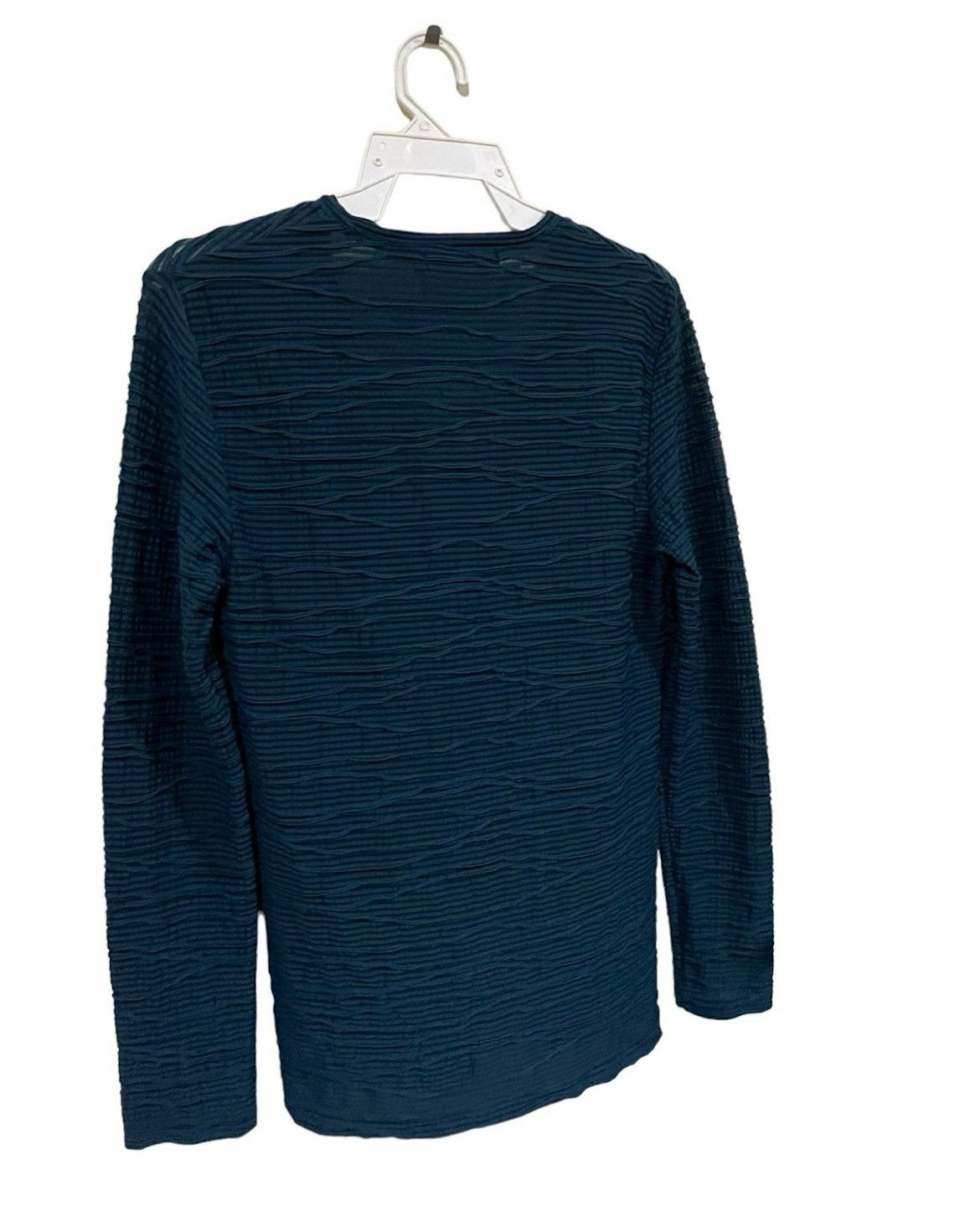 If Six Was Nine Vintage Tornado Mart Japan Pleated Longsleeve Shirt Size US M / EU 48-50 / 2 - 13 Thumbnail