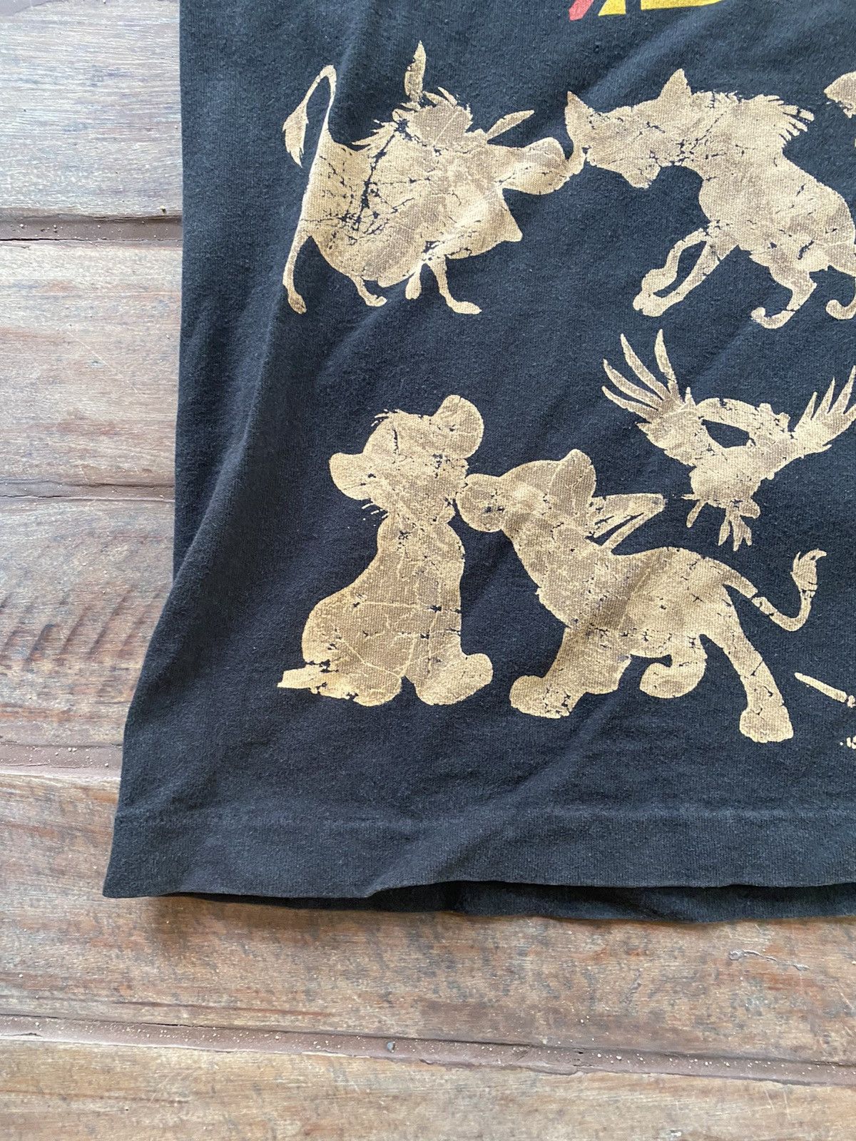 Disney × Vintage Vintage 1990 The Lion King T shirts Size US XL / EU 56 / 4 - 6 Thumbnail