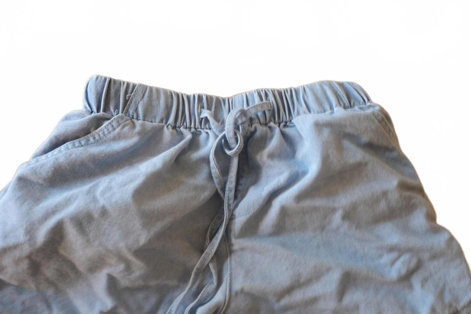 Shein SHEIN Light Blue Casual Drawstring Waist Shorts MEDIUM Size 32" / US 10 / IT 46 - 2 Thumbnail