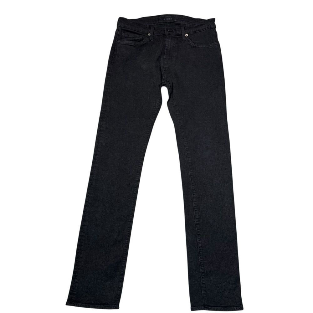 J Brand J Brand Kane Straight Fit Jeans In Eco Seriously Black Size Size US 29 - 2 Thumbnail