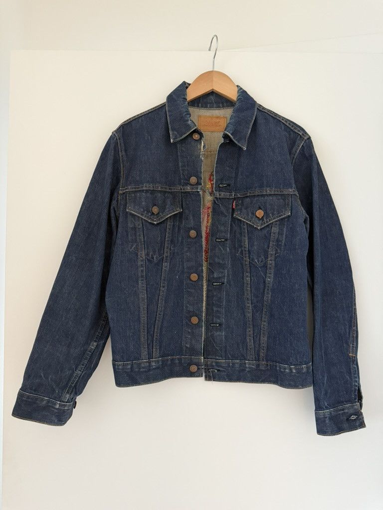 Levi's Vintage Clothing Vintage Embroidered Denim Jacket Size M / US 6-8 / IT 42-44 - 2 Thumbnail