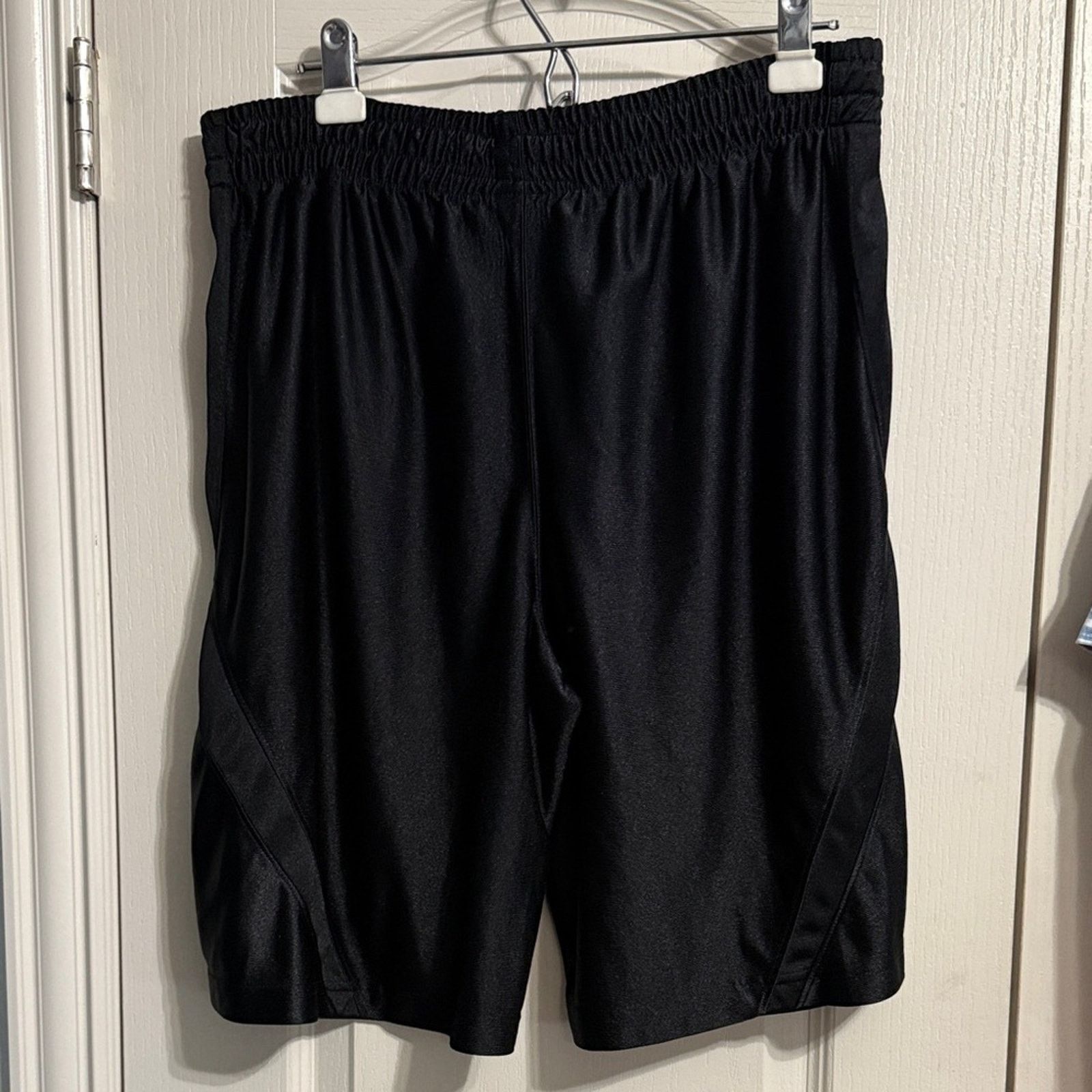 NBA Vintage 90s NBA San Antonio Spurs Black Basketball Shorts M Size US 34 / EU 50 - 3 Thumbnail