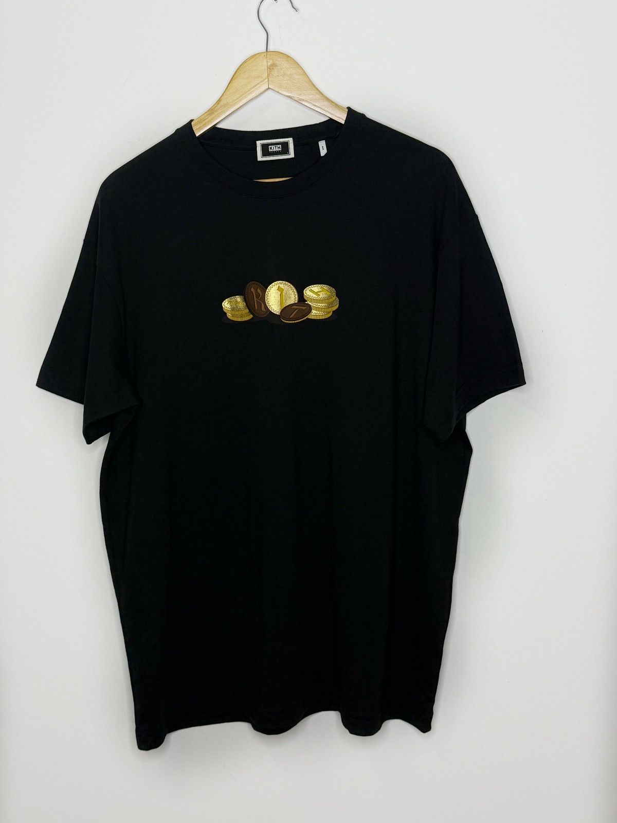 Kith × Vintage Kith Treats Hanukkah Gelt Coins Tee Size US L / EU 52-54 / 3 - 2 Thumbnail