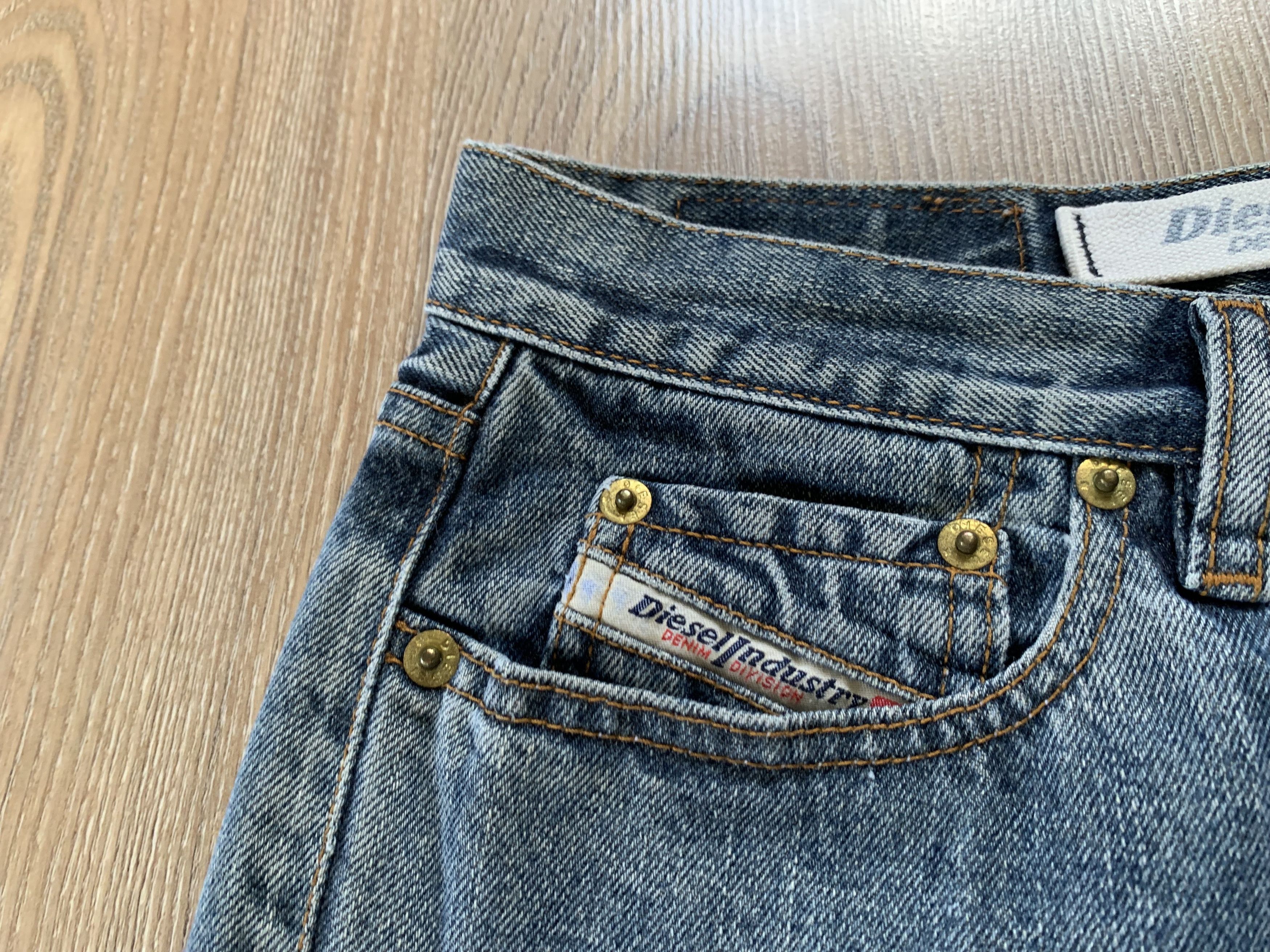 Diesel Vintage Diesel Industry Denim Division RR55 Jeans Size 26" / US 2 / IT 38 - 6 Thumbnail