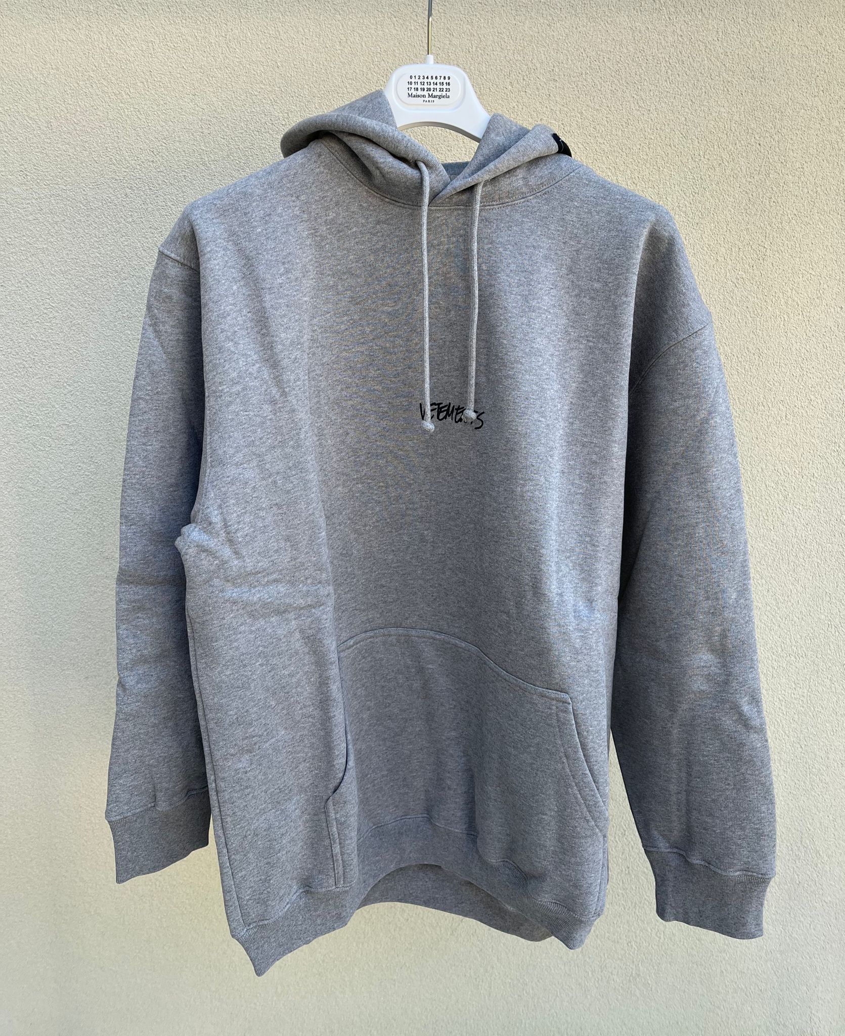 Vetements Written Logo Hoodie in Grey Size US XL / EU 56 / 4 - 4 Thumbnail