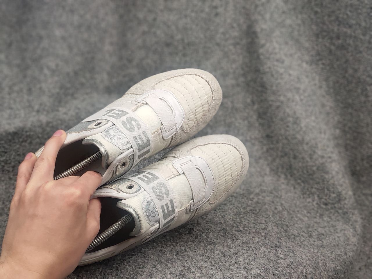 Diesel Vintage 90's Diesel Korbin II Suede rubber Low Sneakers Y2K Size US 7.5 / EU 40-41 - 16 Thumbnail