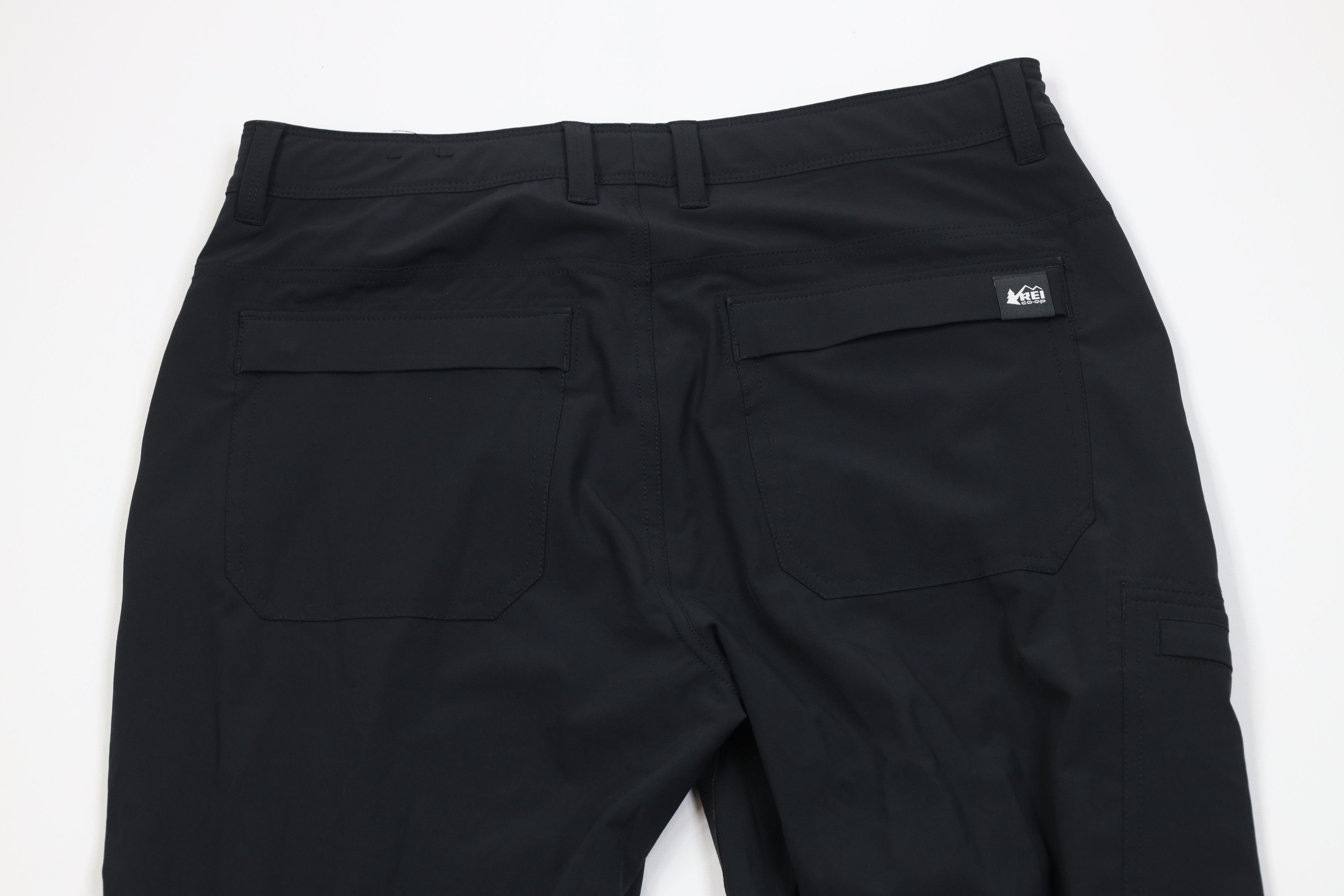 Rei REI Adjustable Cuff Stretch Trekking Hiking Pants Black Size 32" / US 10 / IT 46 - 13 Thumbnail