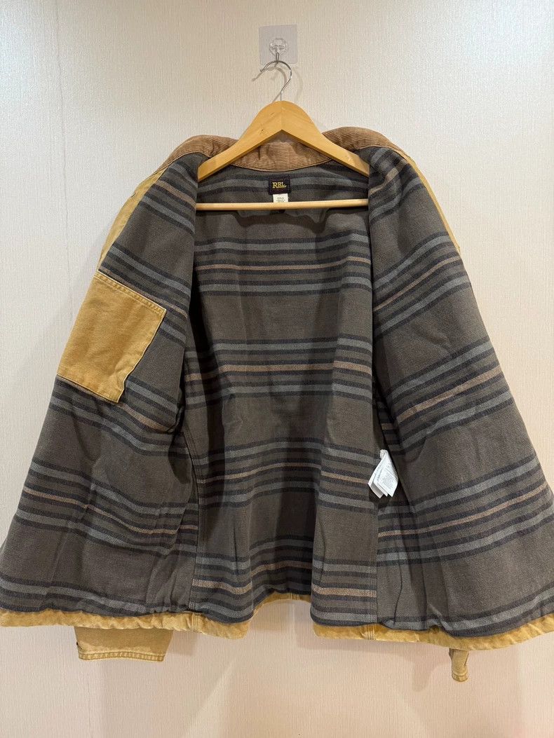 RRL Ralph Lauren RRL Ralph Lauren Washed canvas corduroy workwear jacket Size US L / EU 52-54 / 3 - 5 Thumbnail
