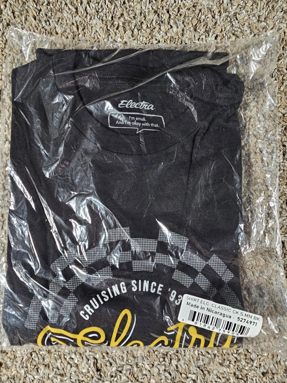Electric Visual electra bicycle company mens S T-shirt Black NEW Size US S / EU 44-46 / 1 - 3 Thumbnail