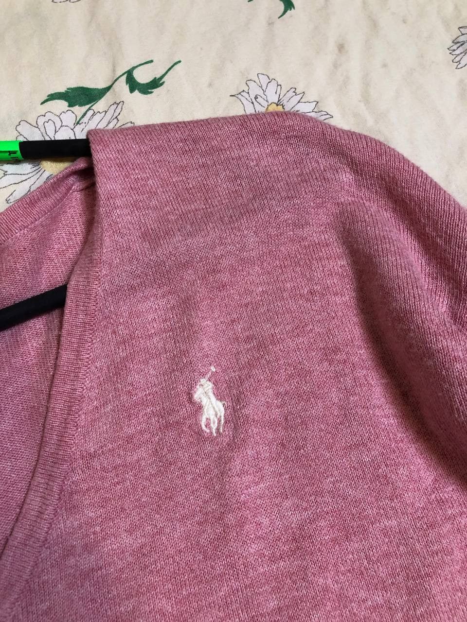 Polo Ralph Lauren VINTAGE Long Sleeve Pink Polo Ralph Lauren Size M / US 6-8 / IT 42-44 - 4 Thumbnail