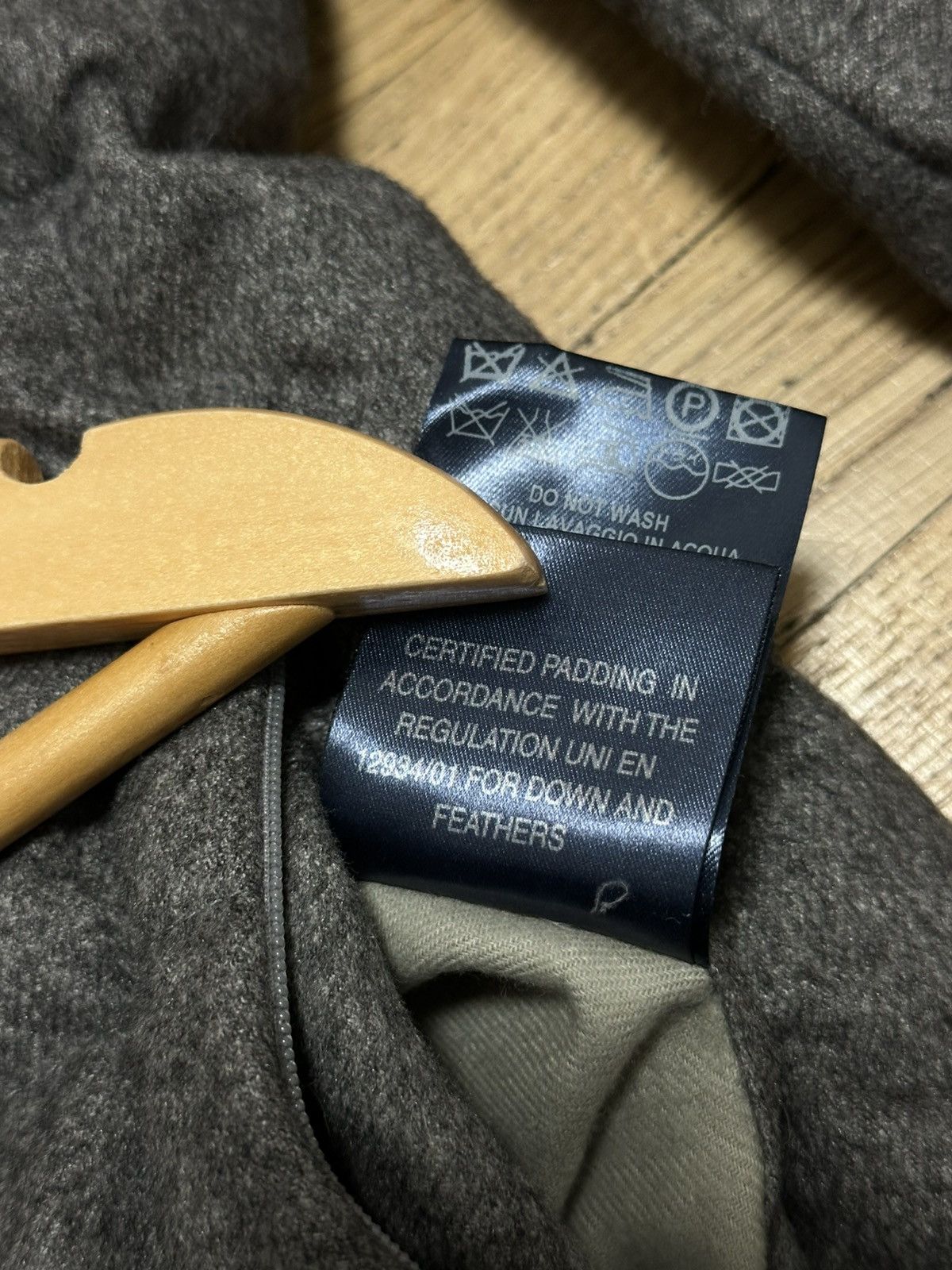 Herno Herno Women’s Down Jacket Coat 100% Wool Gray Italy Size S Size S / US 4 / IT 40 - 17 Thumbnail
