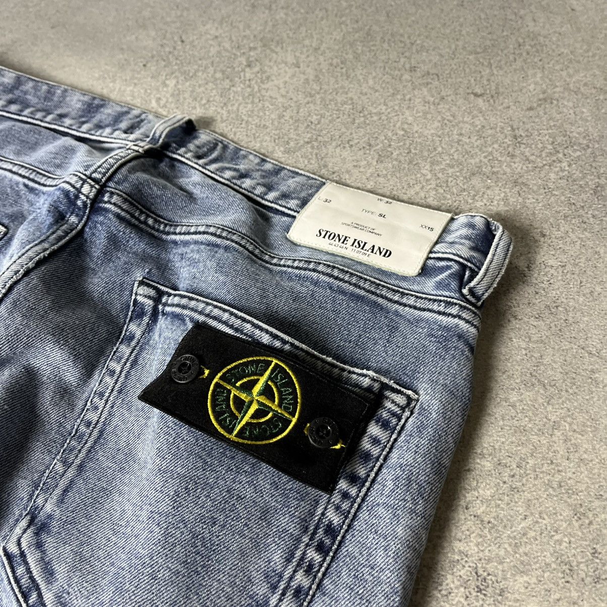 Stone Island Vintage Stone Island Jeans Patch Pocket Straight Fit Casual Size US 32 / EU 48 - 5 Thumbnail