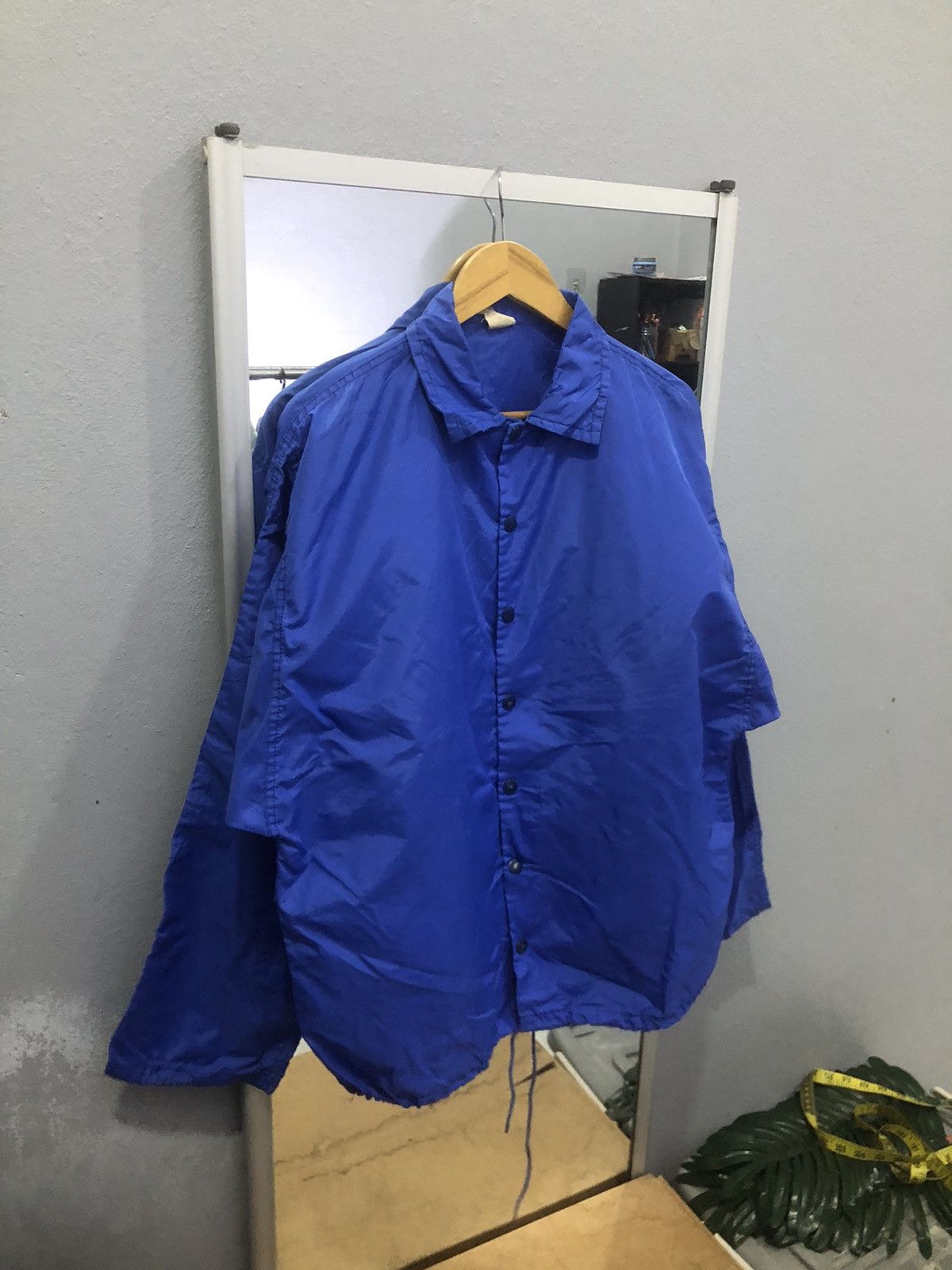Russell Athletic Vintage 70s Russell USA Nylon Coach Jacket Size US M / EU 48-50 / 2 - 3 Thumbnail