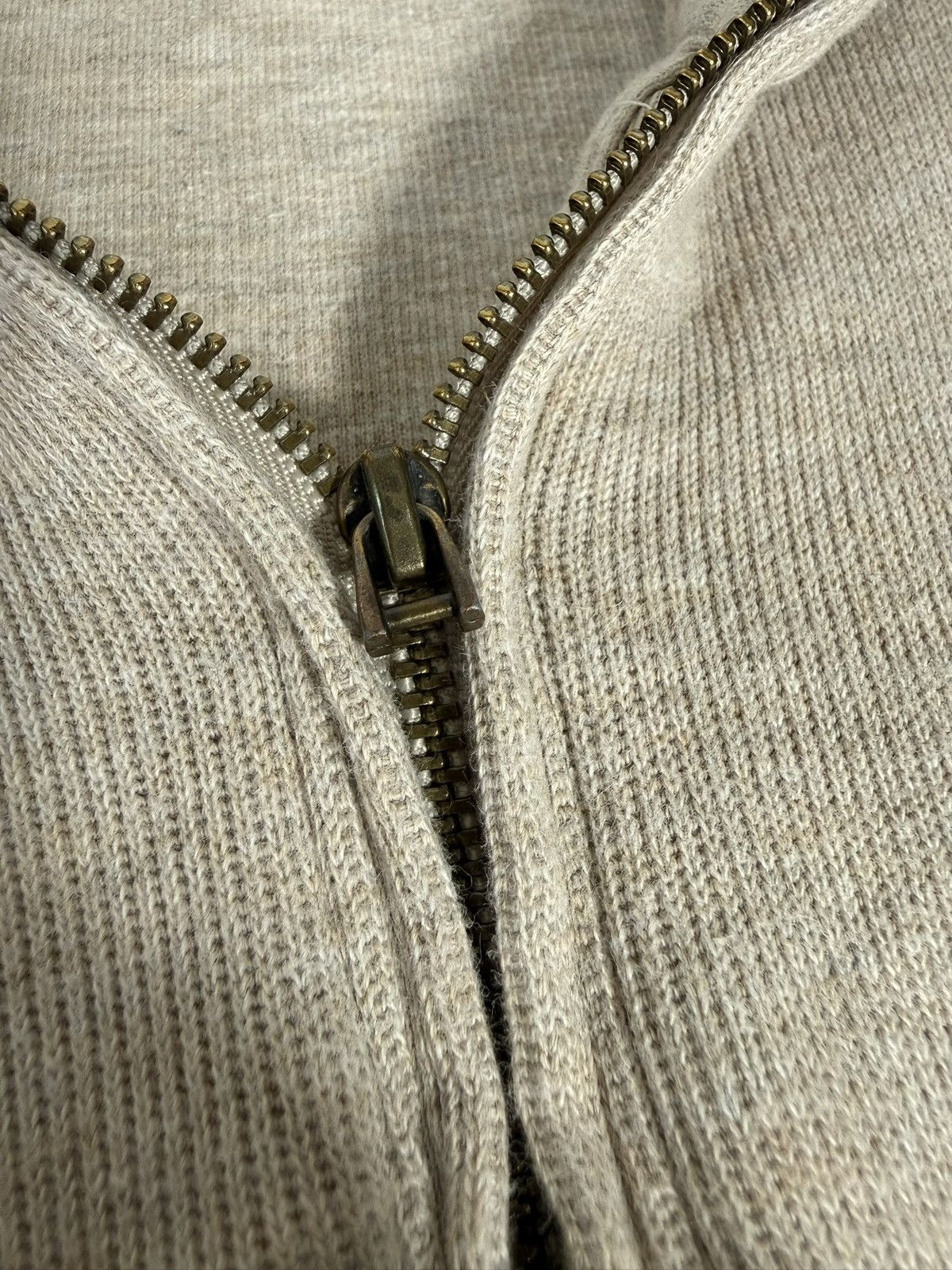 Polo Ralph Lauren Vintage Polo Ralph Lauren 1/4 Zip knitted Cotton Sweater Size US L / EU 52-54 / 3 - 7 Thumbnail