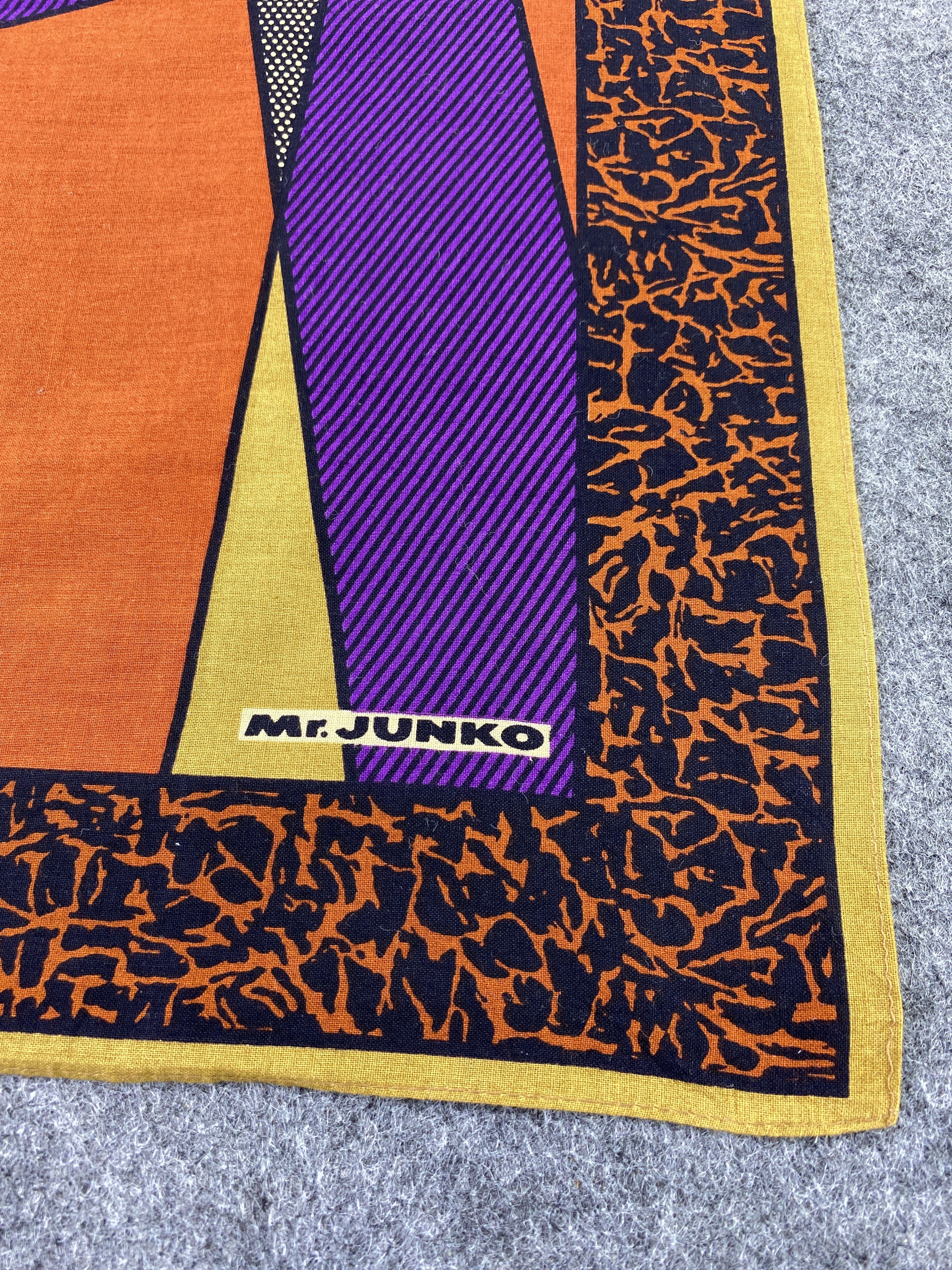 Japanese Brand × Mr. Junko × Vintage Mr. Junko Handkerchief / Bandana / Neckerchief-B135 Size ONE SIZE - 5 Thumbnail