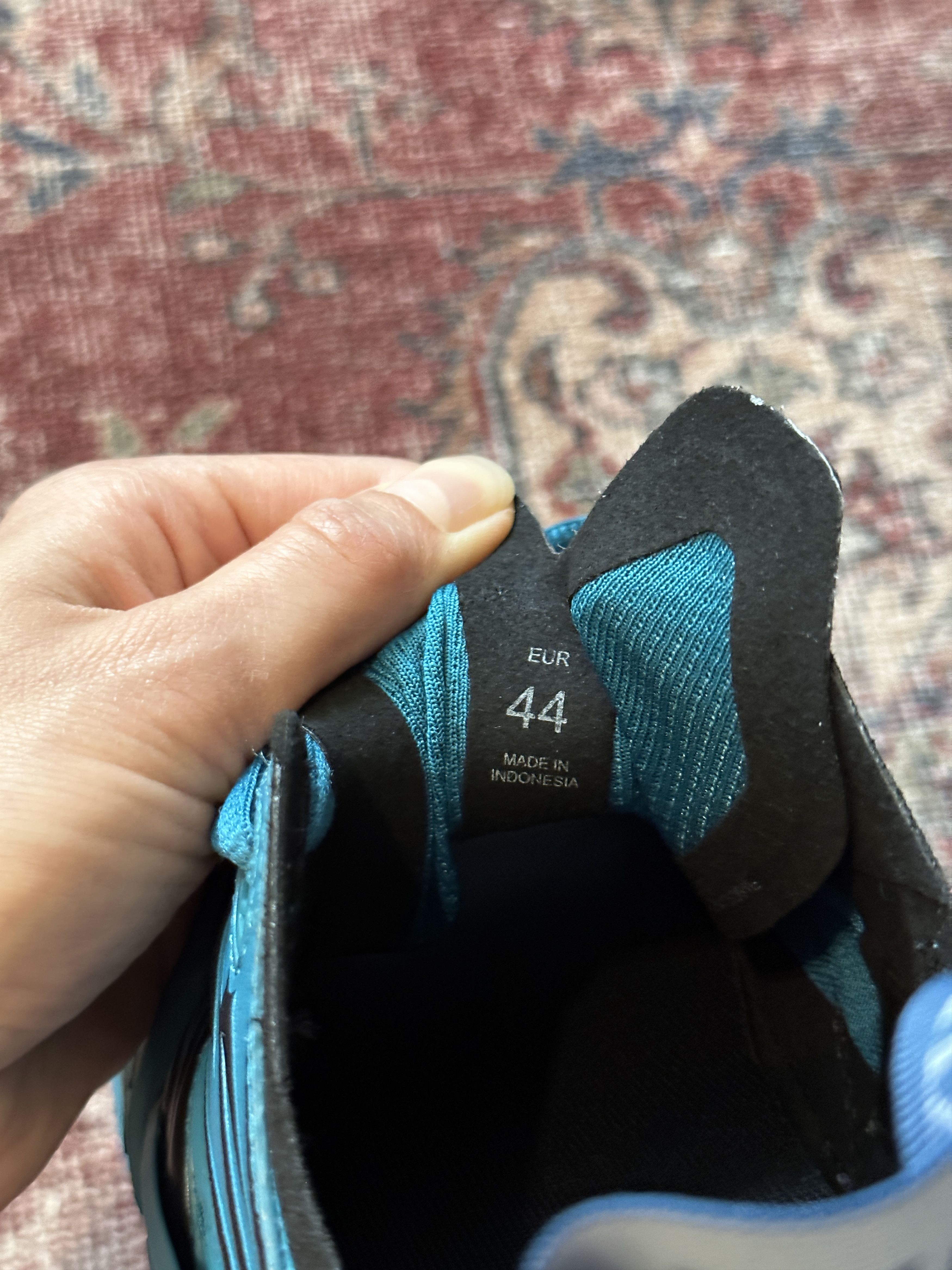 Lanvin LANVIN Flash X-Lace Blue Sneaker Size US 11 / EU 44 - 17 Thumbnail