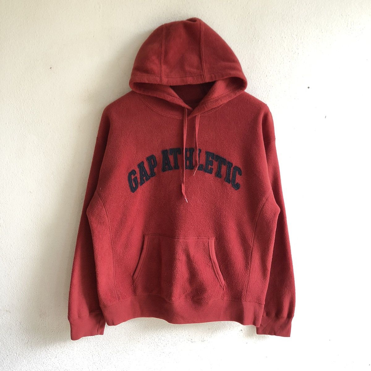 Gap GAP spellout logo fleece hoodie Size US L / EU 52-54 / 3 - 3 Thumbnail