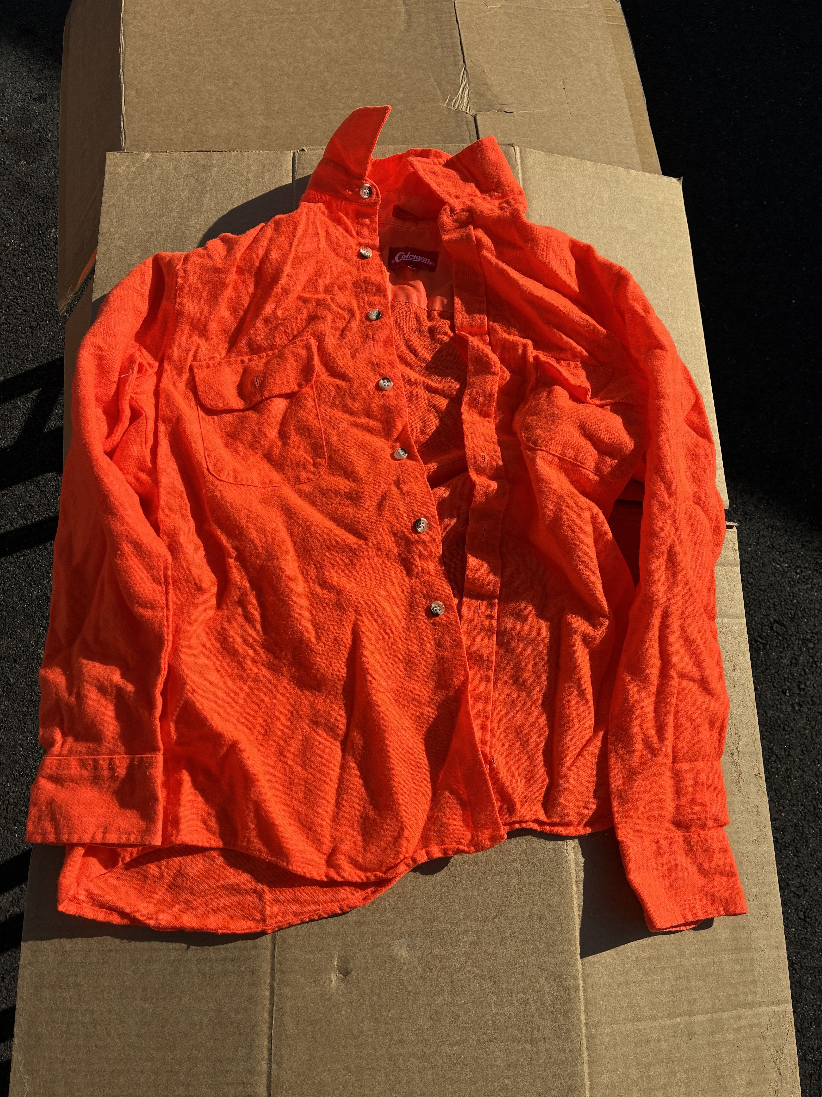 Coleman Vintage Coleman Long Sleeve Hunting Button Up Shirt Medium Size US M / EU 48-50 / 2 - 1 Thumbnail