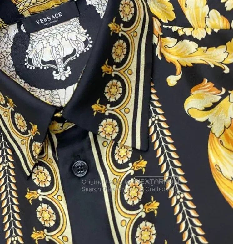 Versace Versace Silk long-sleeved shirt Size US S / EU 44-46 / 1 - 4 Thumbnail