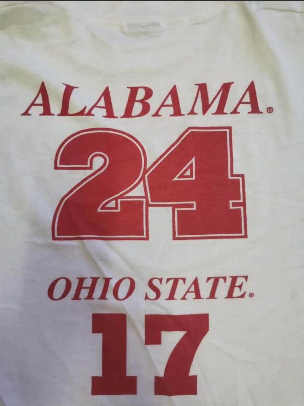 F.C. Real Bristol × Fruit Of The Loom × Vintage Vintage Alabama Crimson Tide Football 95 Size US L / EU 52-54 / 3 - 2 Thumbnail