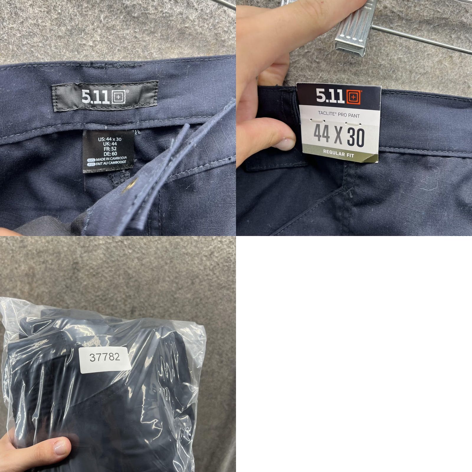Vintage 5.11 Taclite Pro Pants Mens 44x30 Black Cargo Regular Fit Workwear Tactical Pants Mens Black 5.11 Taclite Pro Size US 44 / EU 60 - 8 Thumbnail