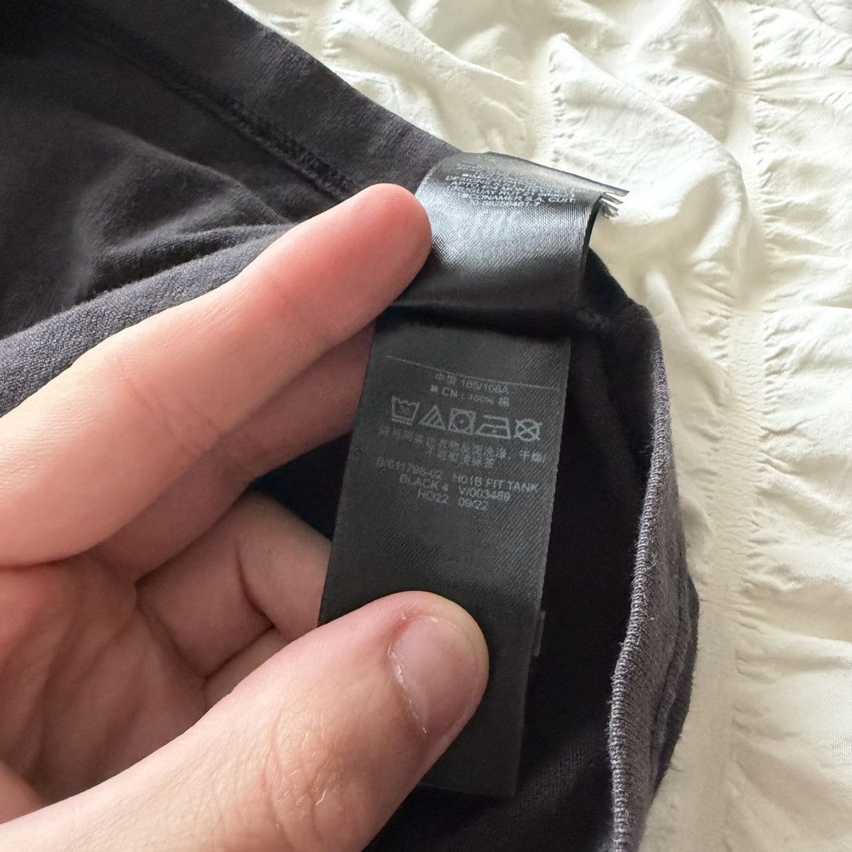 Gap × Yeezy Unreleased Yeezy Gap Ye Fit Tank Top Size XL Black Mainline Size US XL / EU 56 / 4 - 5 Thumbnail