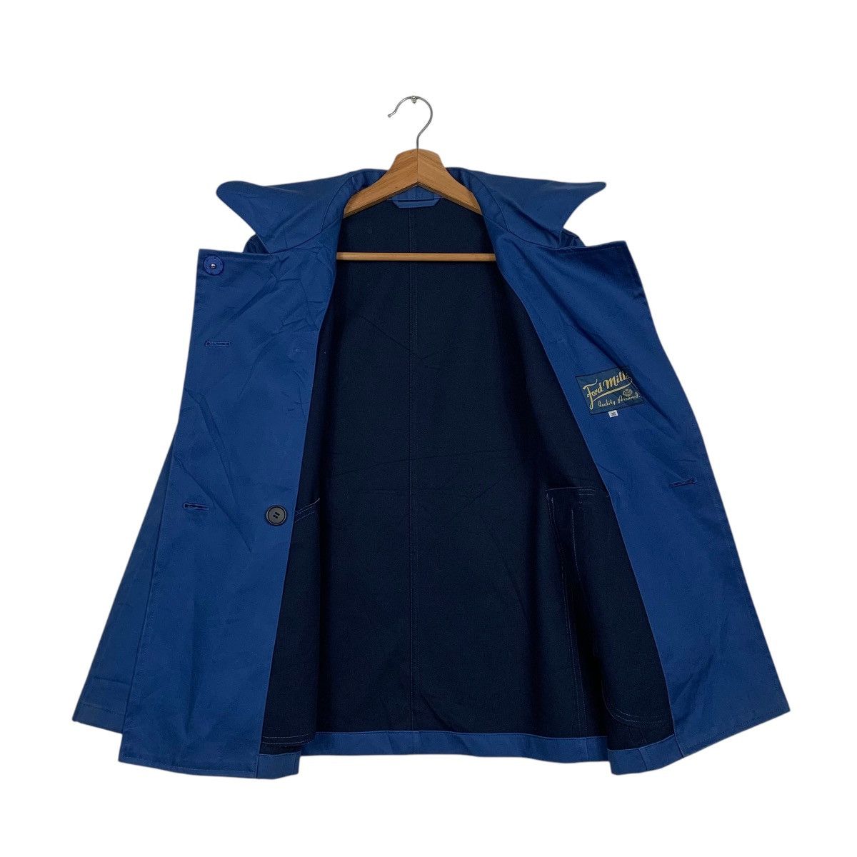 Japanese Brand Ford Mills Double Breasted Jacket Size XS / US 0-2 / IT 36-38 - 11 Thumbnail
