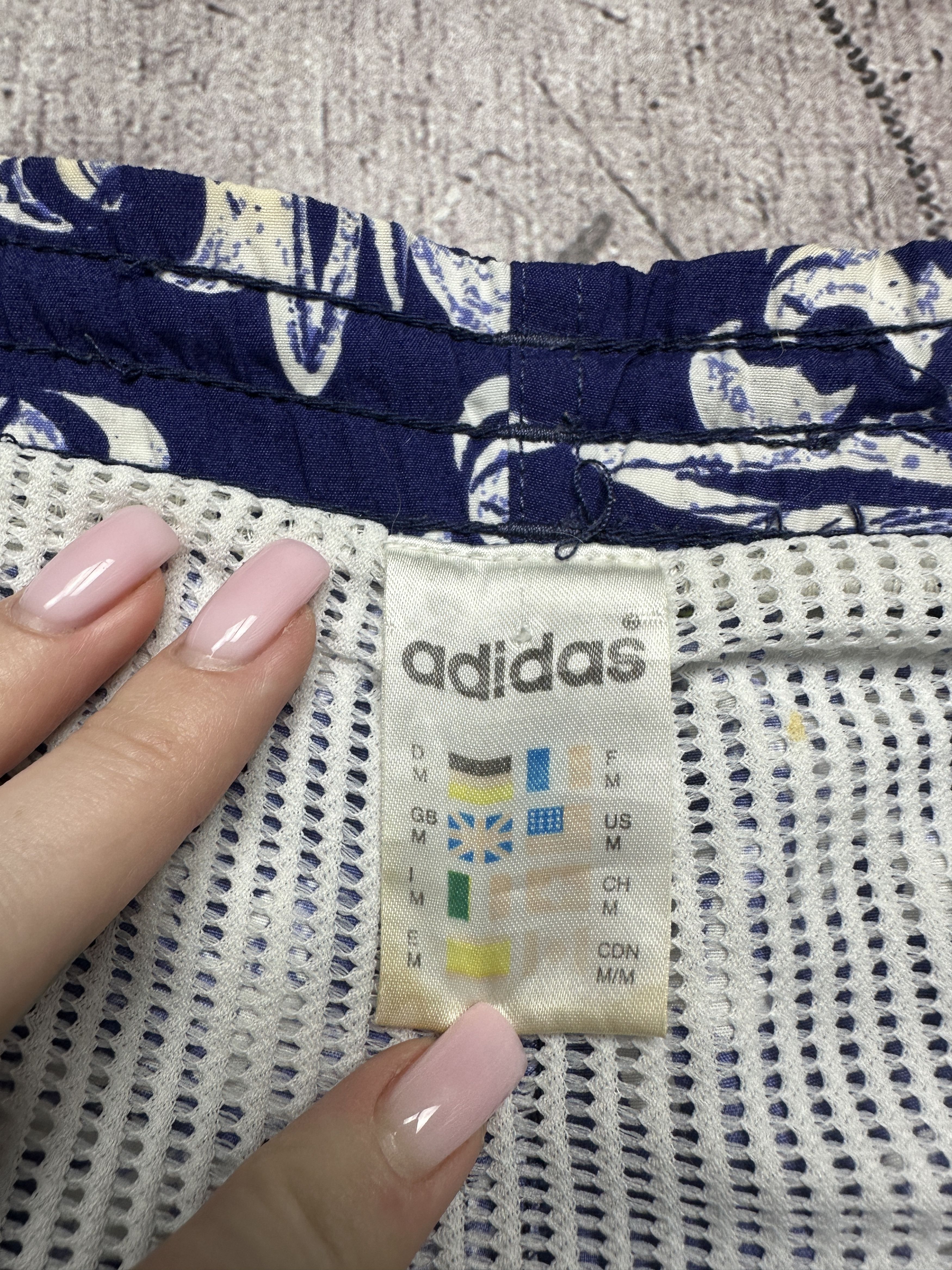 Adidas Adidas 90s Vintage Mens Nylon Swimming Shorts Size US 34 / EU 50 - 5 Thumbnail