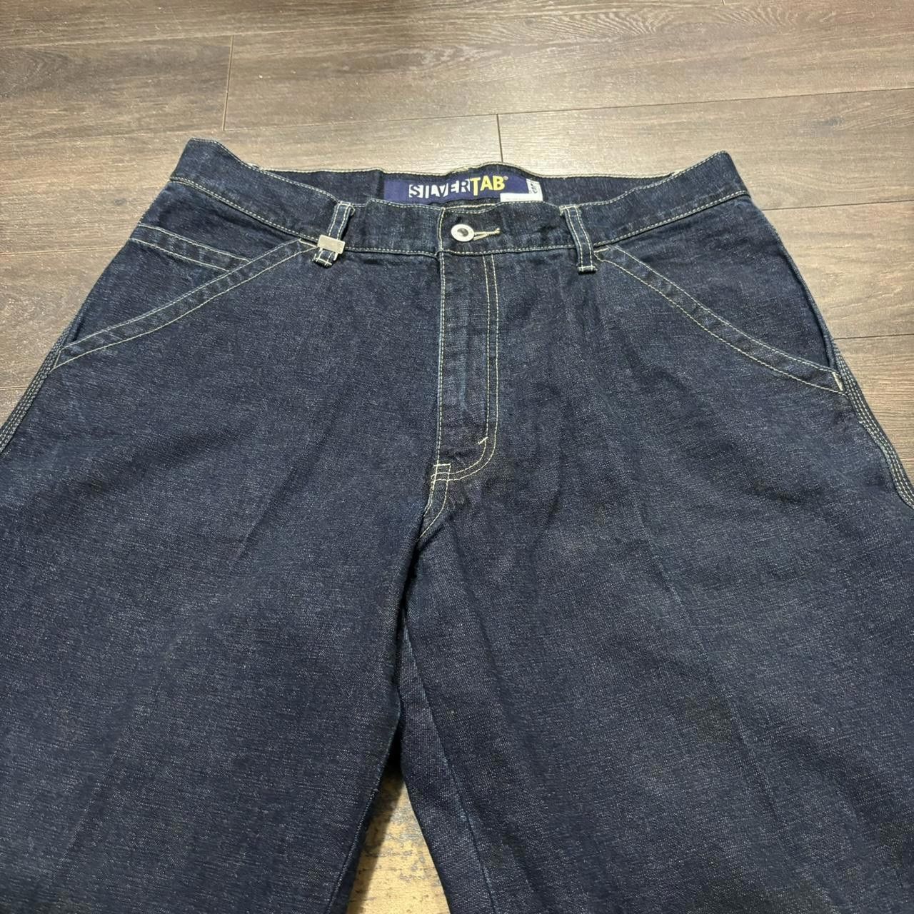 Levi's Vintage Levis Silver Tab Jeans RARE 34x32 Size US 34 / EU 50 - 2 Thumbnail
